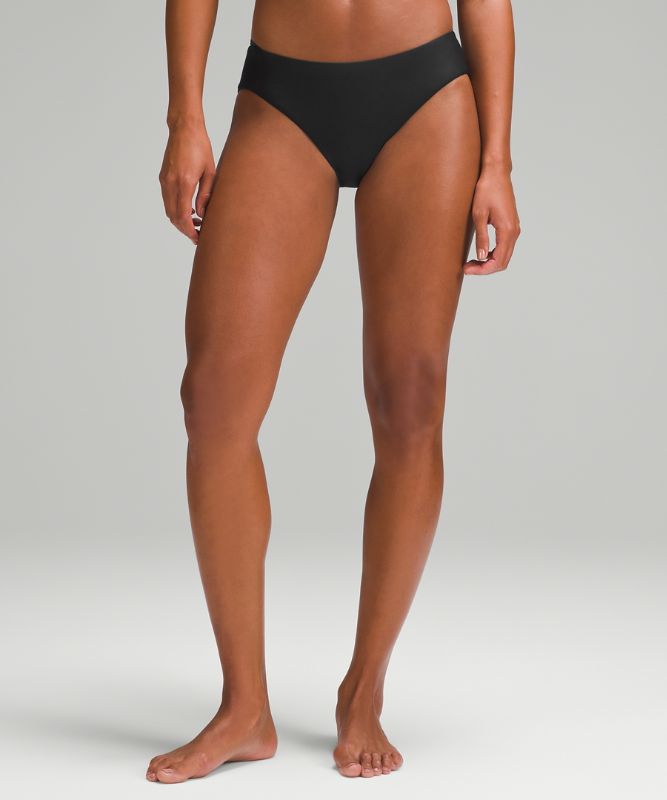 Culotte bikini Waterside taille mi-haute *Couverture moyenne des fesses Exclusivité en ligne