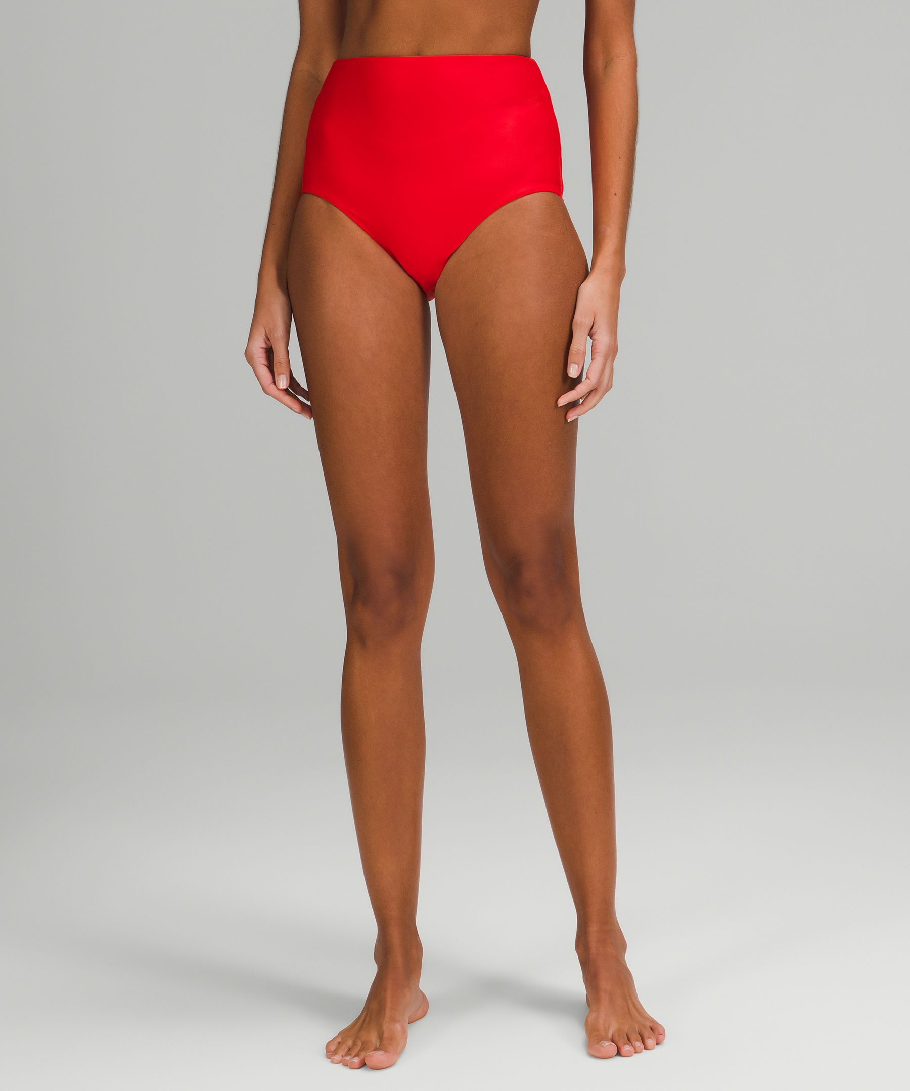 Lululemon Waterside High-Cut Super-High-Rise Swim Bottom *Medium