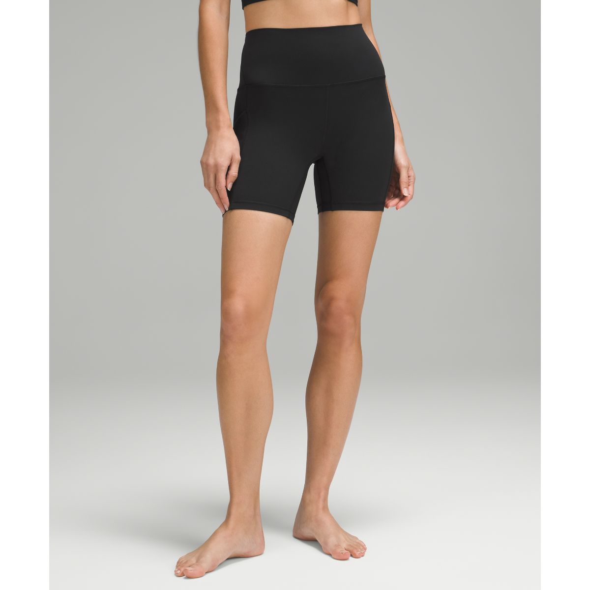 Align™ High-Rise Shorts with Pockets 6"