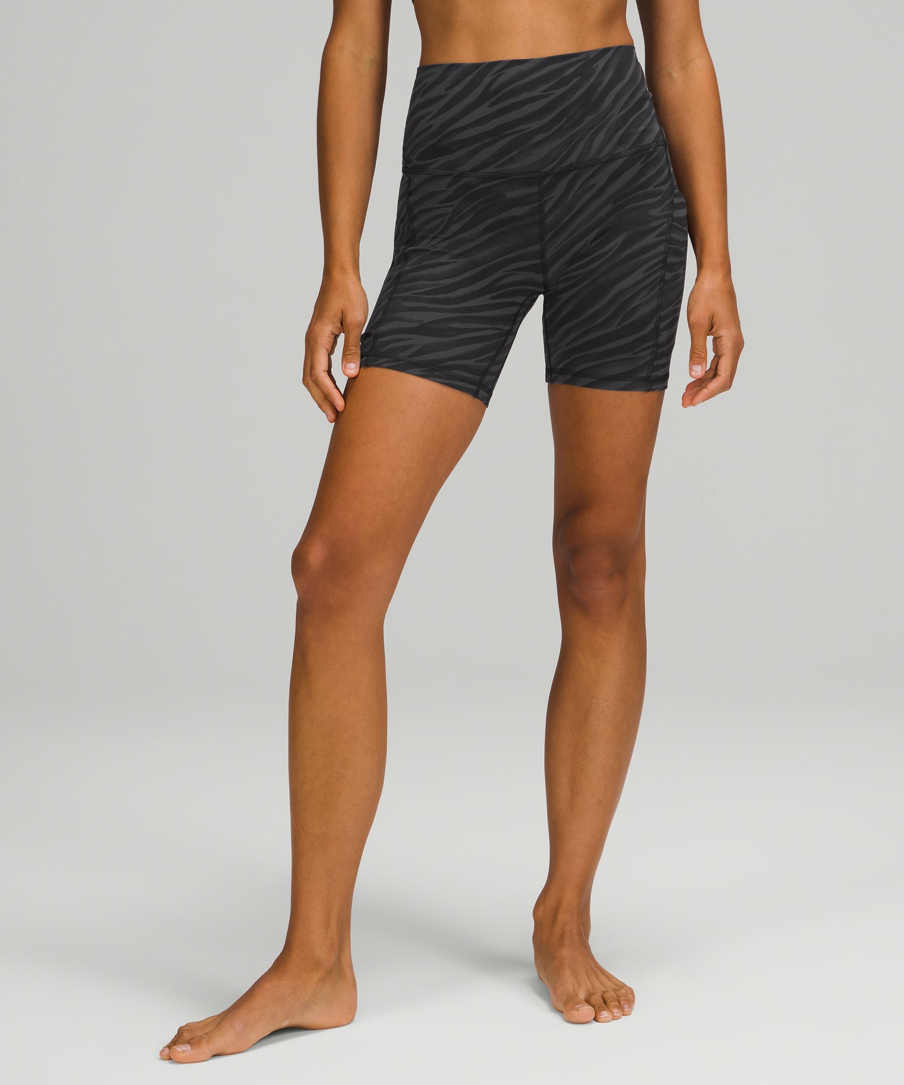 Lululemon Align™ High-rise Shorts With Pockets 6" In Printed