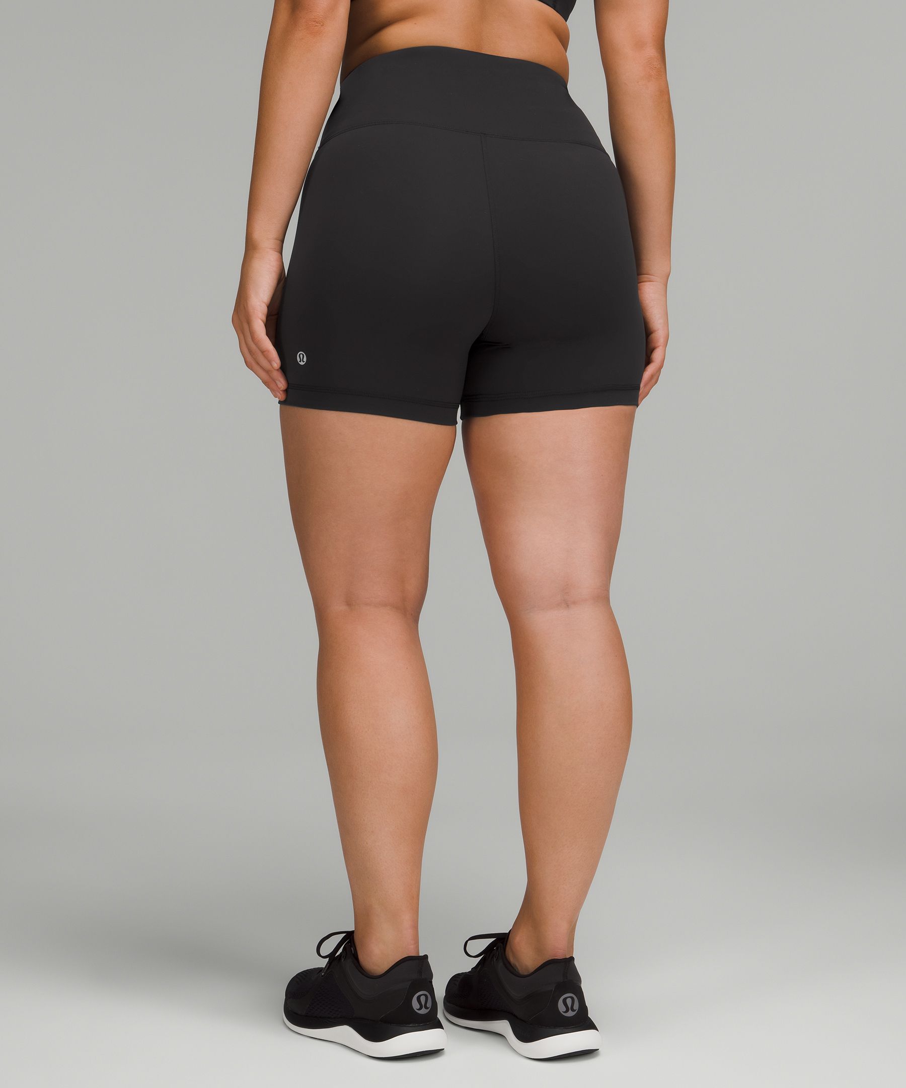 lululemon athletica, Shorts, Lululemon Wunder Train Contour Fit Highrise  Short 4 Black