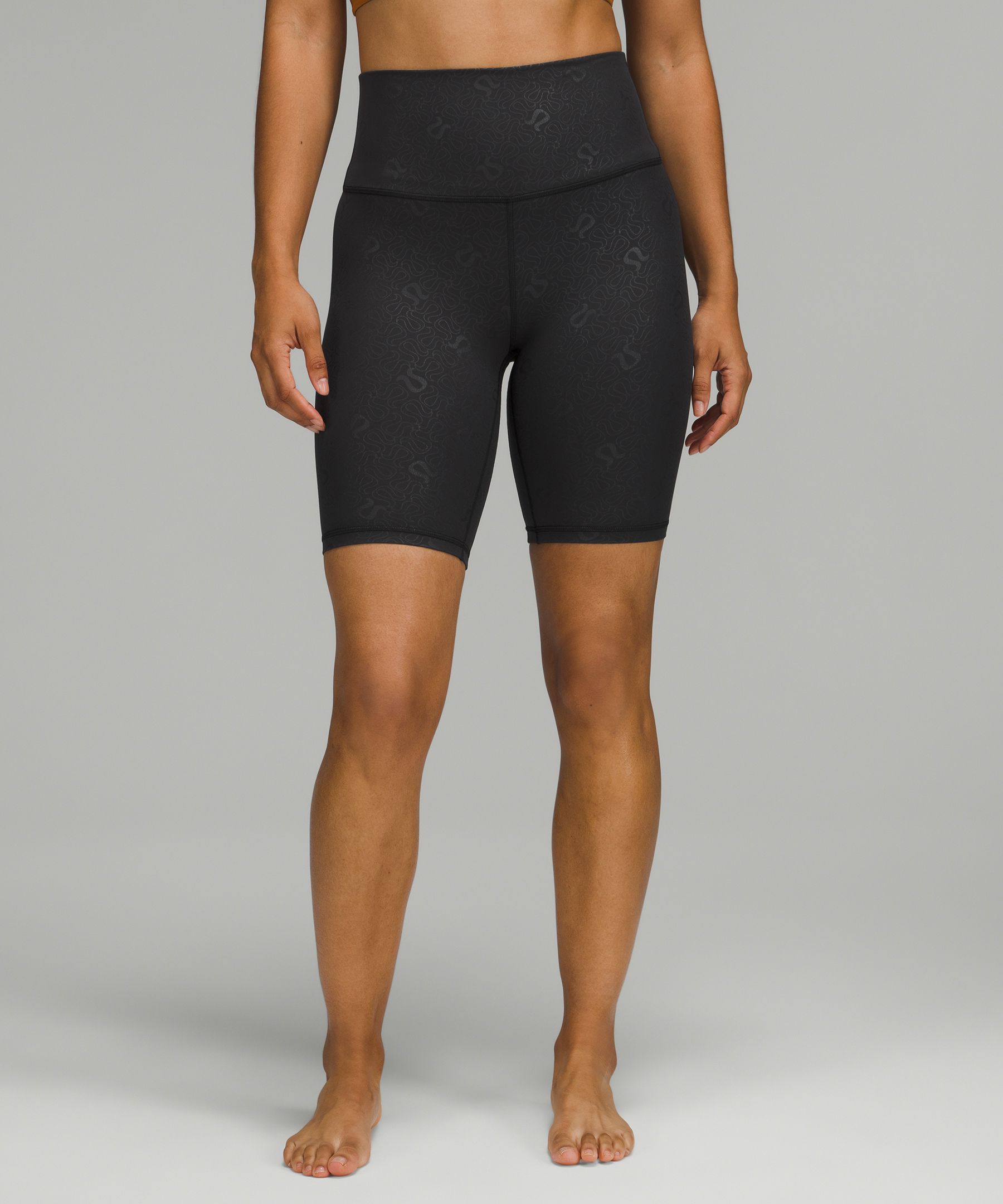 Lululemon Align™ High-rise Shorts 8" In Black