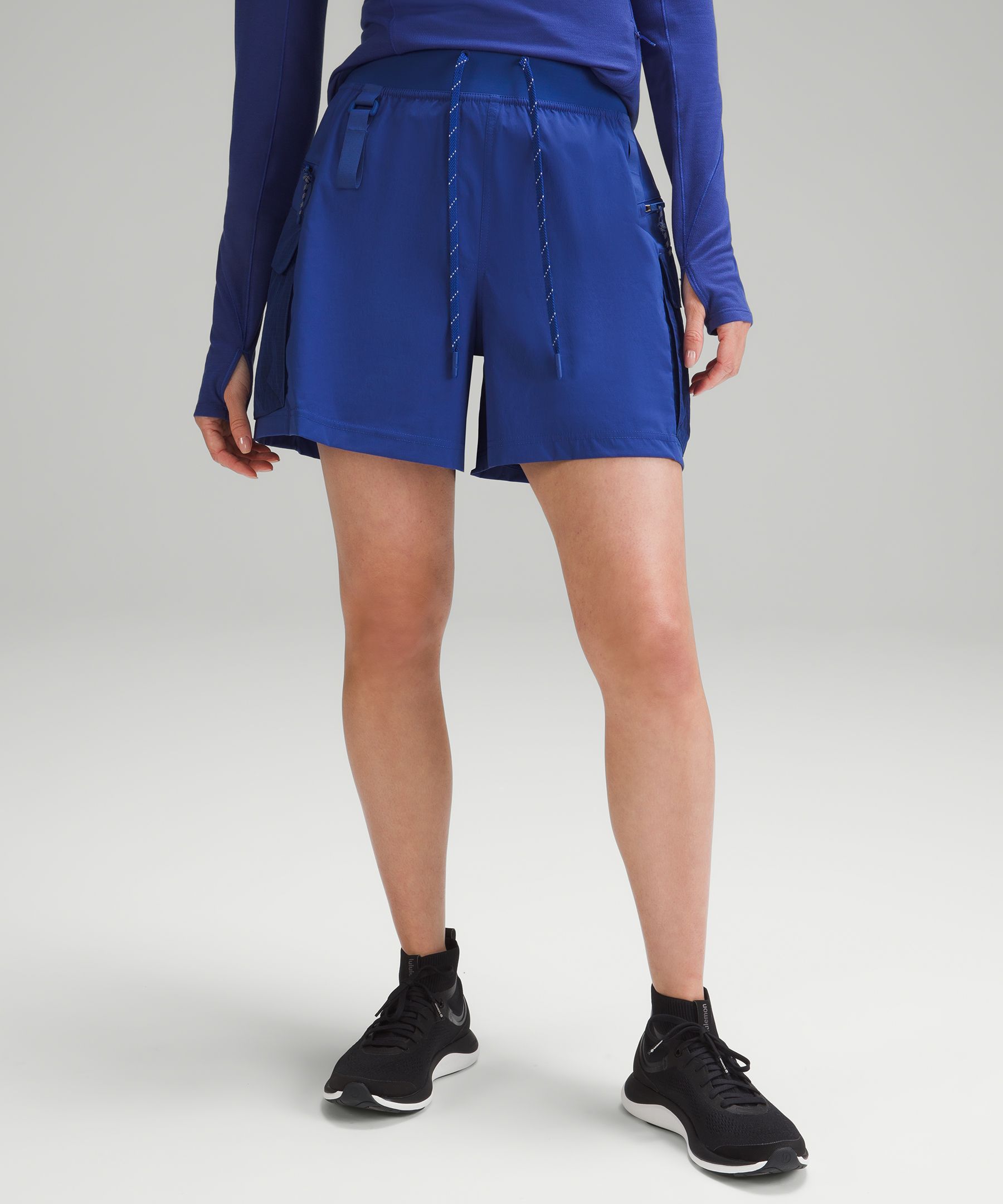 Lululemon Multi-pocket Cargo High-rise Hiking Shorts 5"