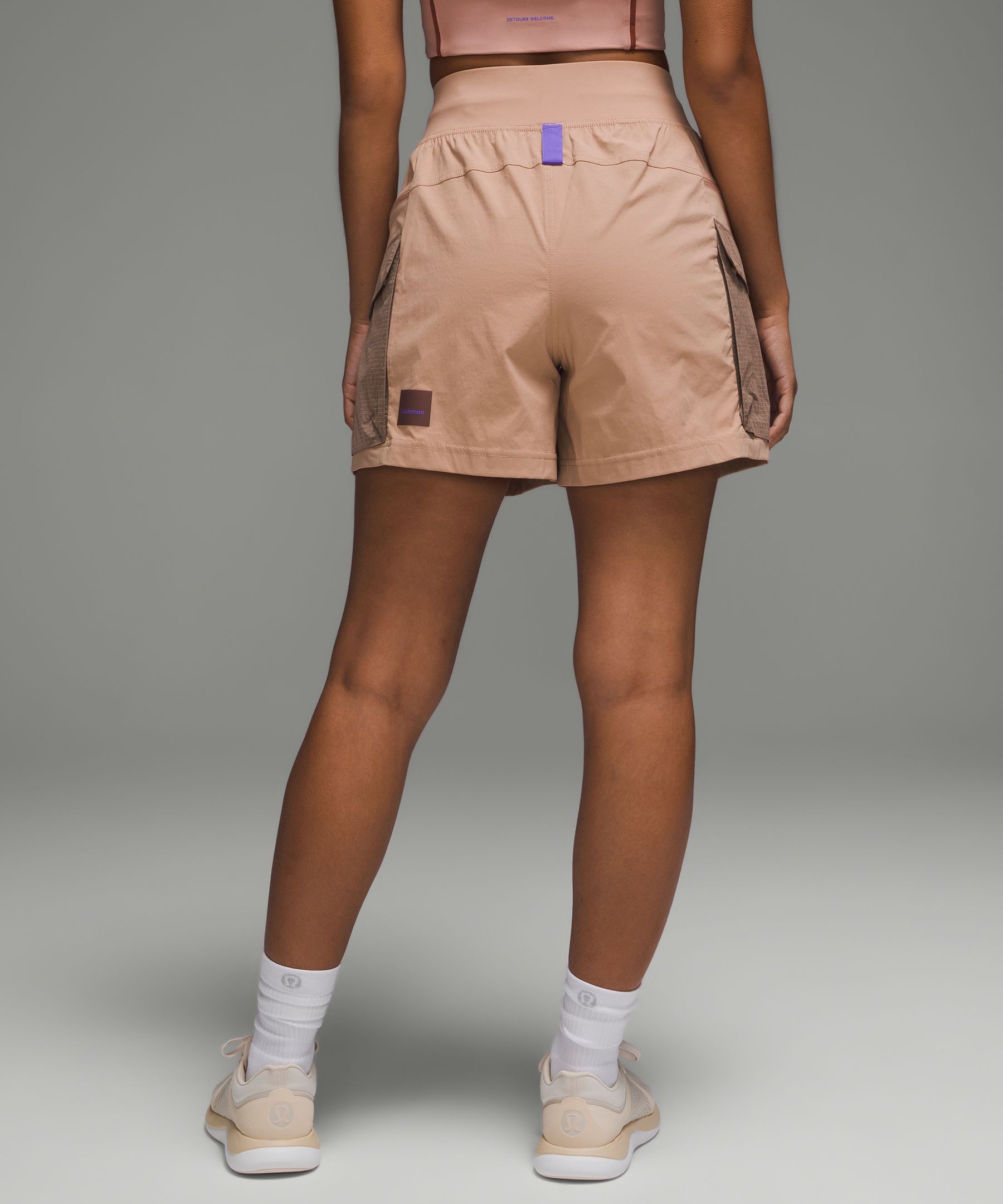 Multi-Pocket Cargo High-Rise Hiking Short 5