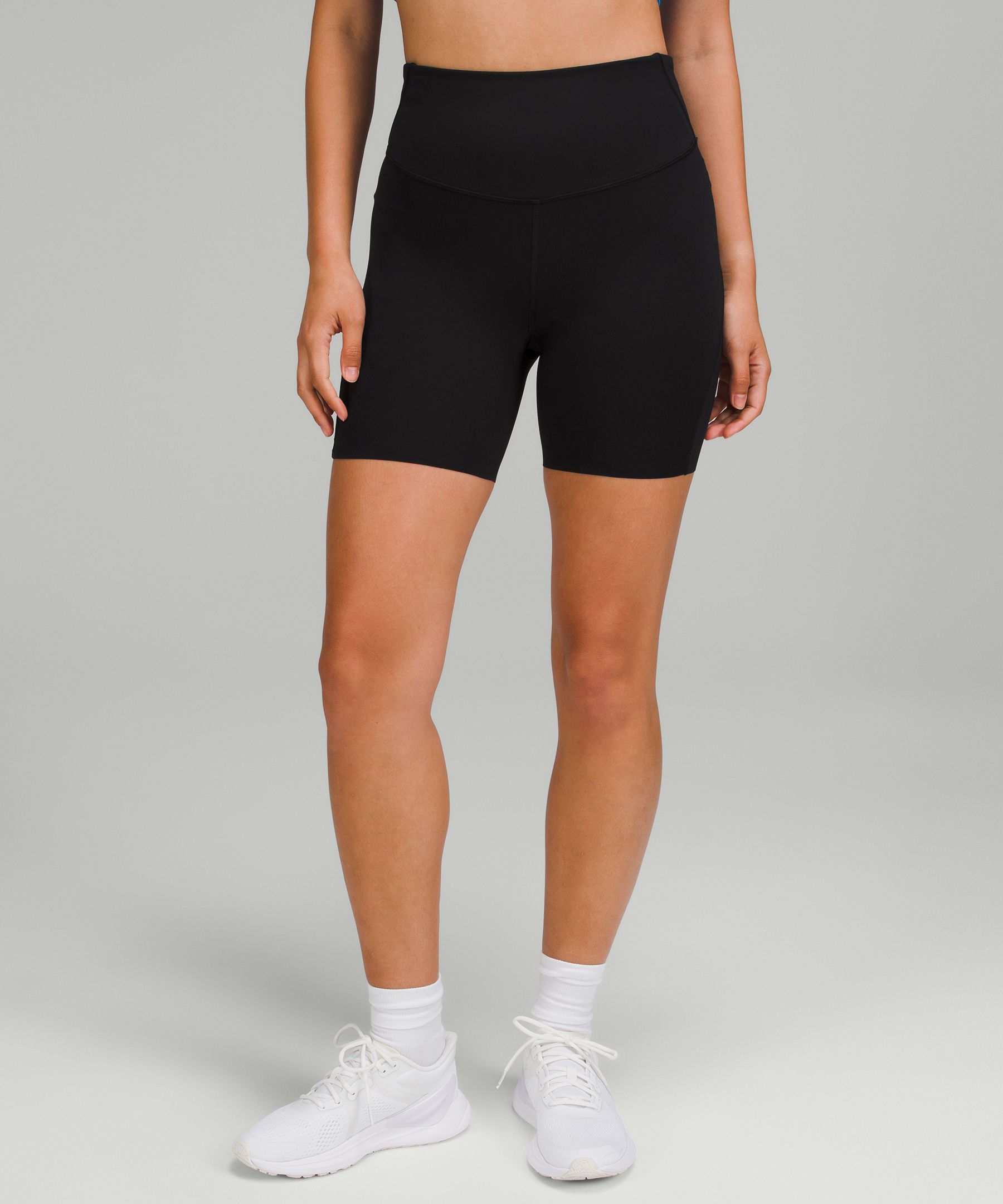 Lululemon Base Pace High-rise Shorts 6" In Black