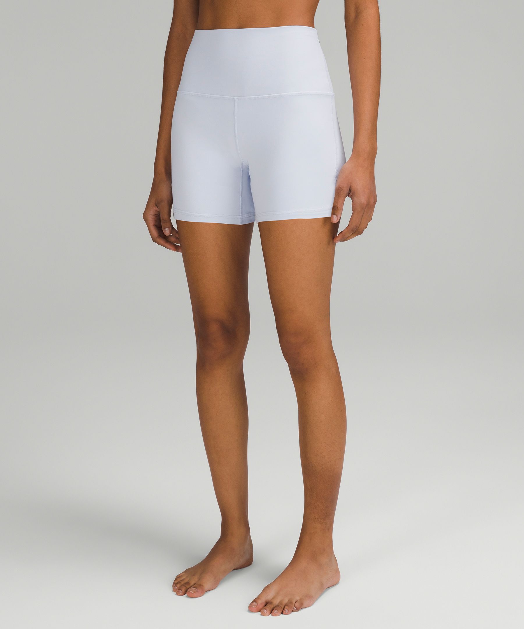 White Align Shorts