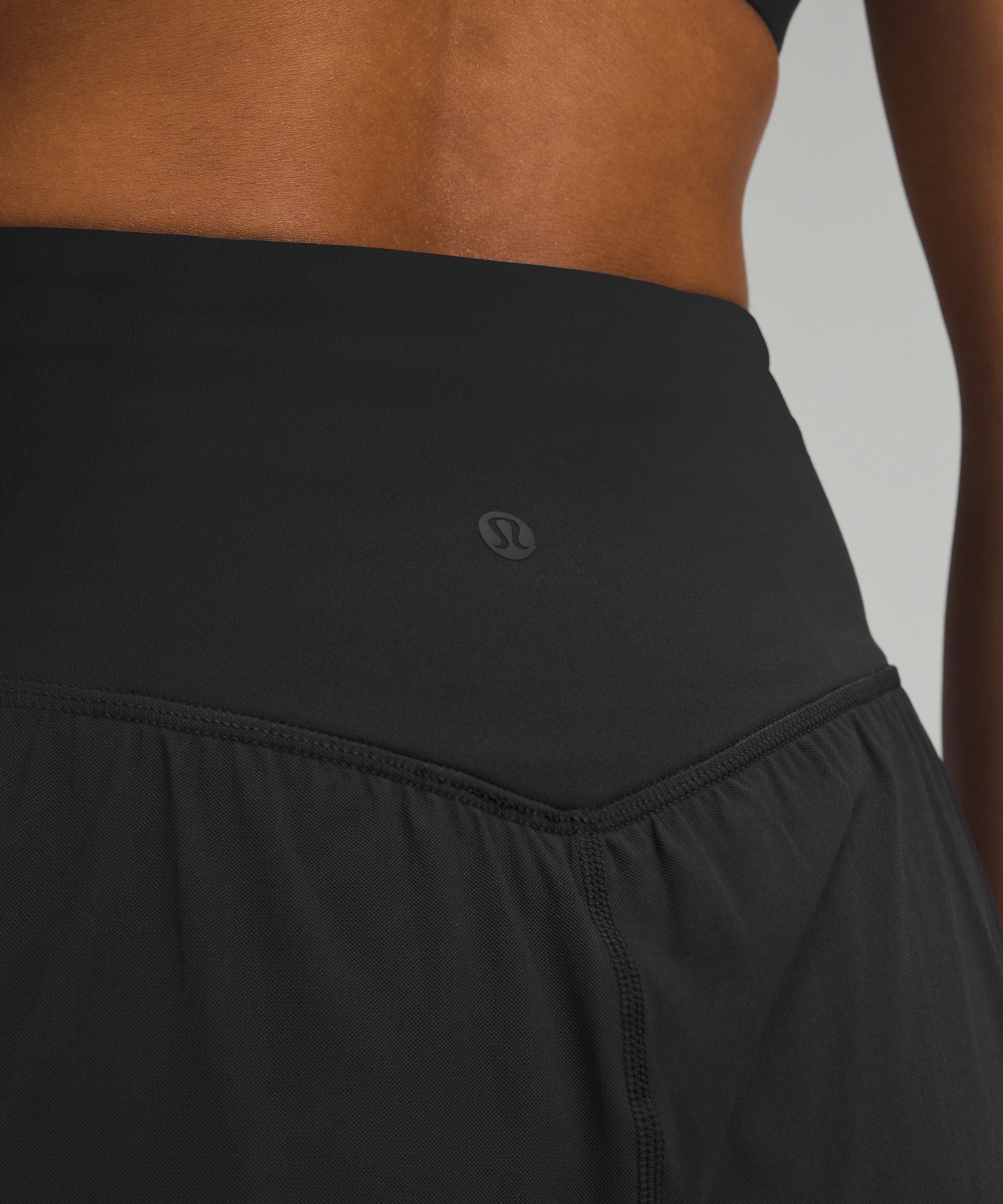 Nulu and Mesh High-Rise Yoga Short 3.5