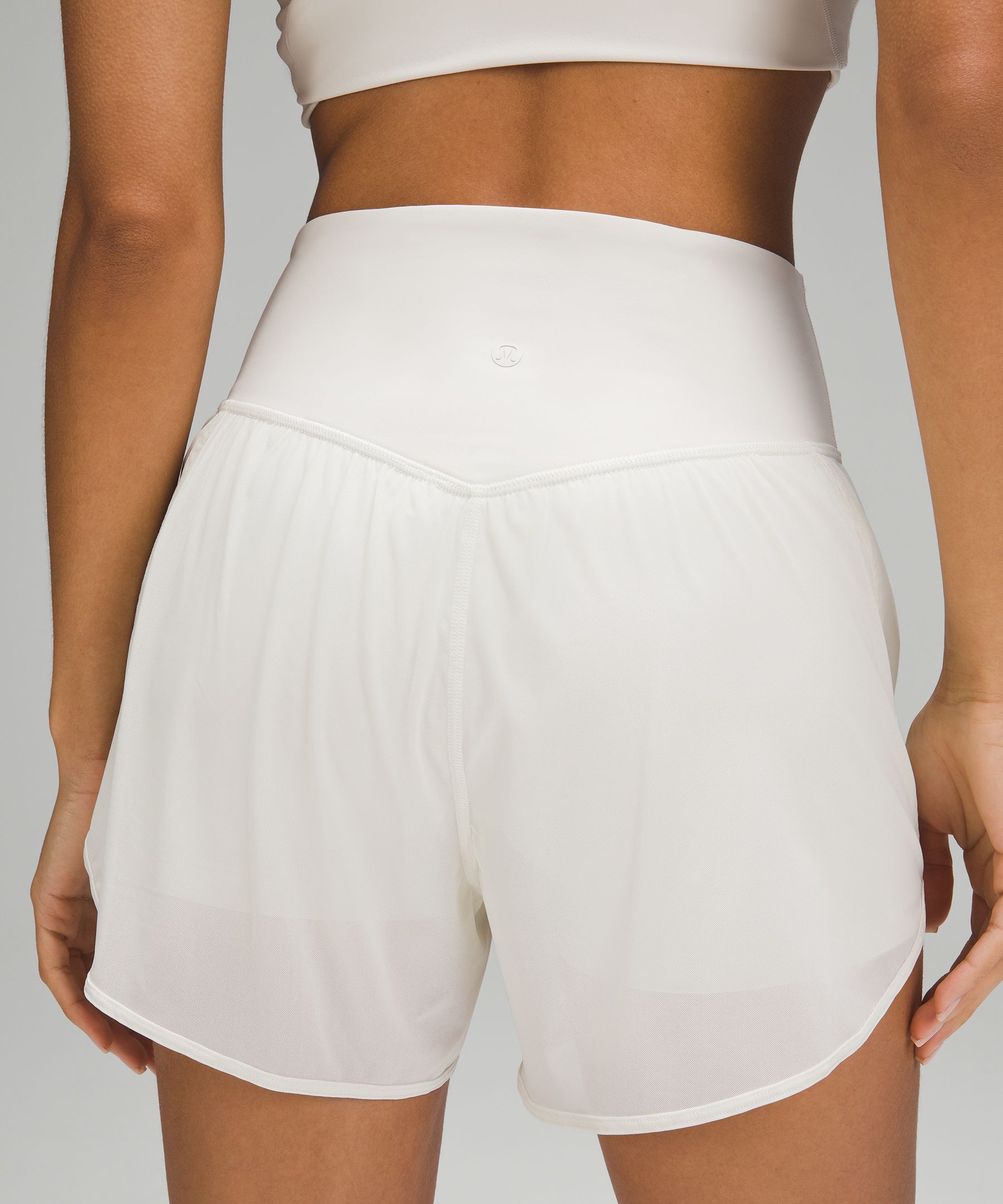 The Lululemon Nulu and Mesh HR Yoga Short 3.5” in black is back in st