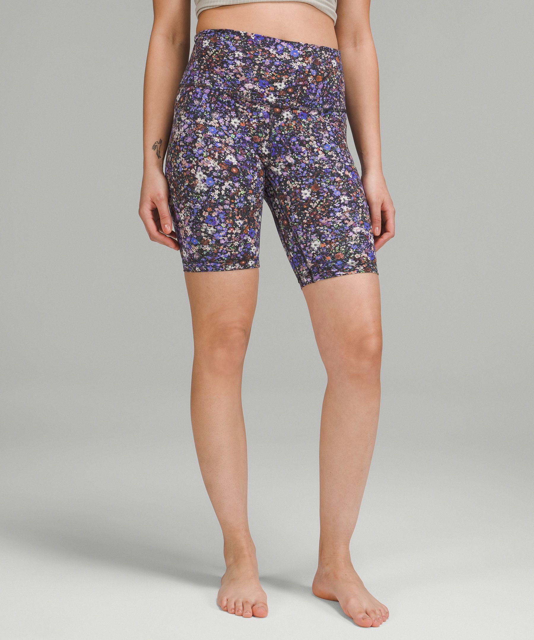Lululemon Align™ High-rise Shorts 8" In Flower Burst