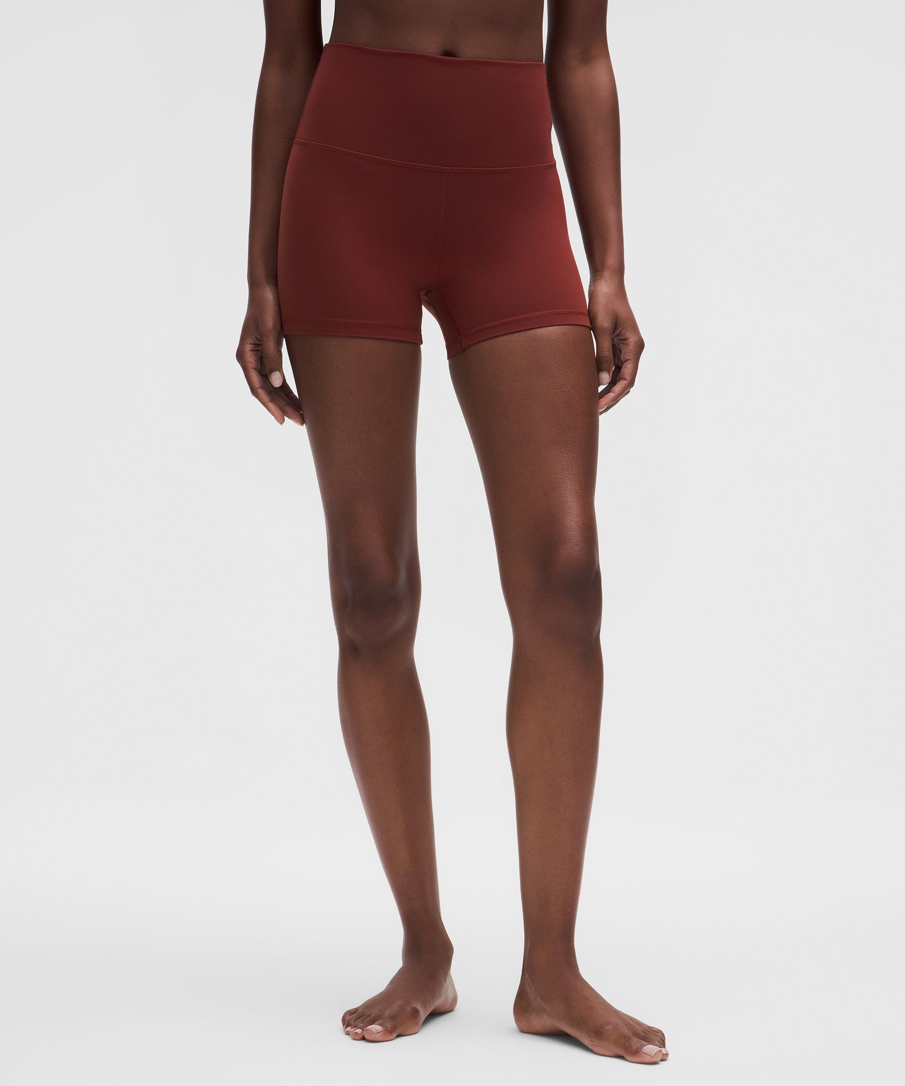 Lululemon Align™ High-rise Short 4" In Red