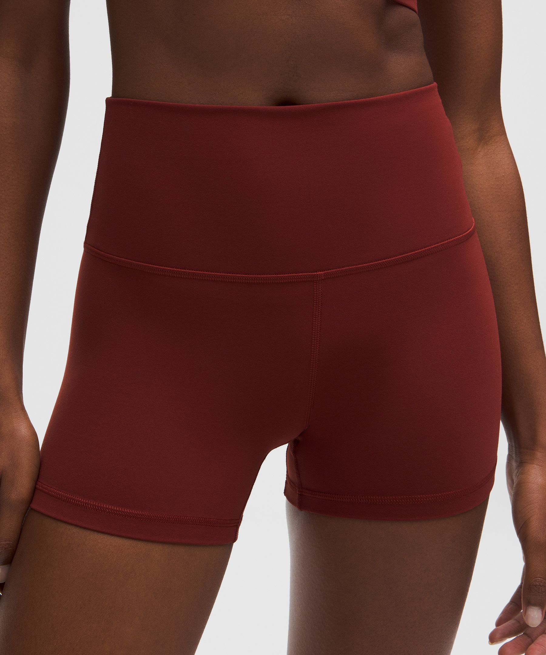 Lululemon Align™ High-rise Short 4" In Red