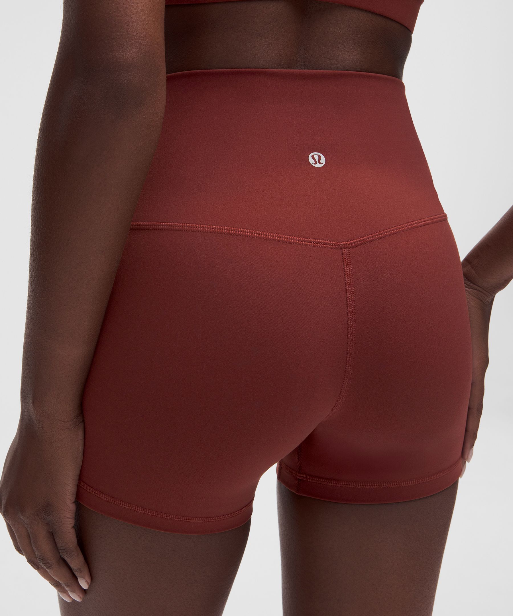 Lululemon Align™ High-rise Short 4" In Red