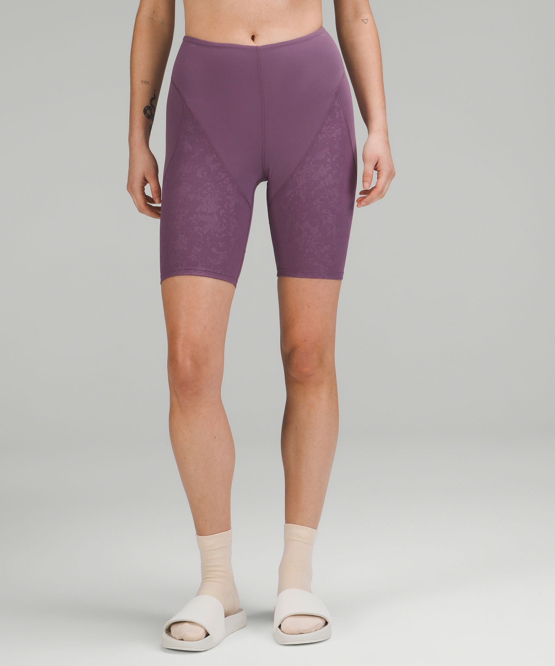 lululemon lab Embossed Nulu Yoga Short 8, Women's Shorts