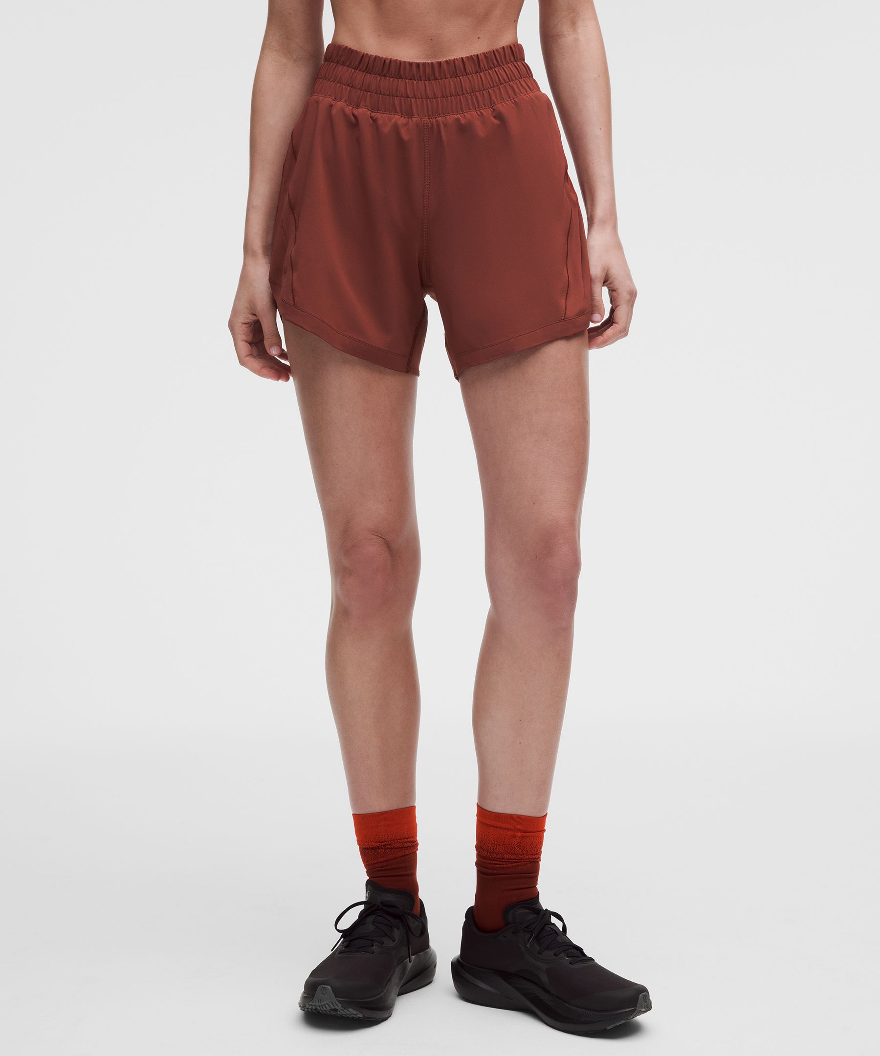 Short doubl&eacute; taille haute Track That 13&nbsp;cm