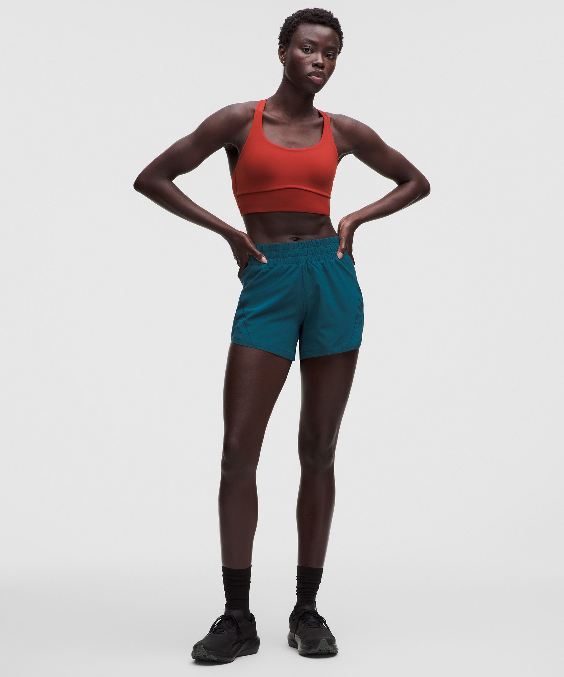 Track That High-Rise Lined Short 5"
