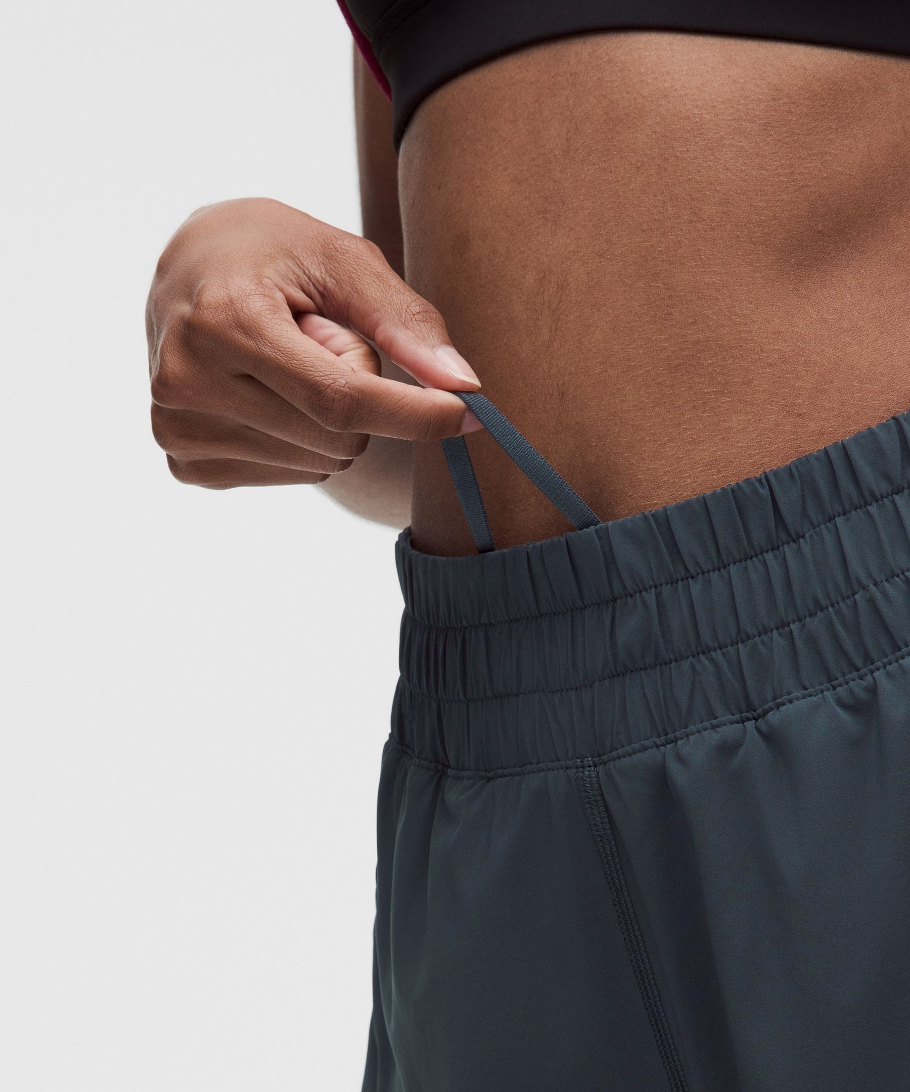 Track That High-Rise Lined Short 5"