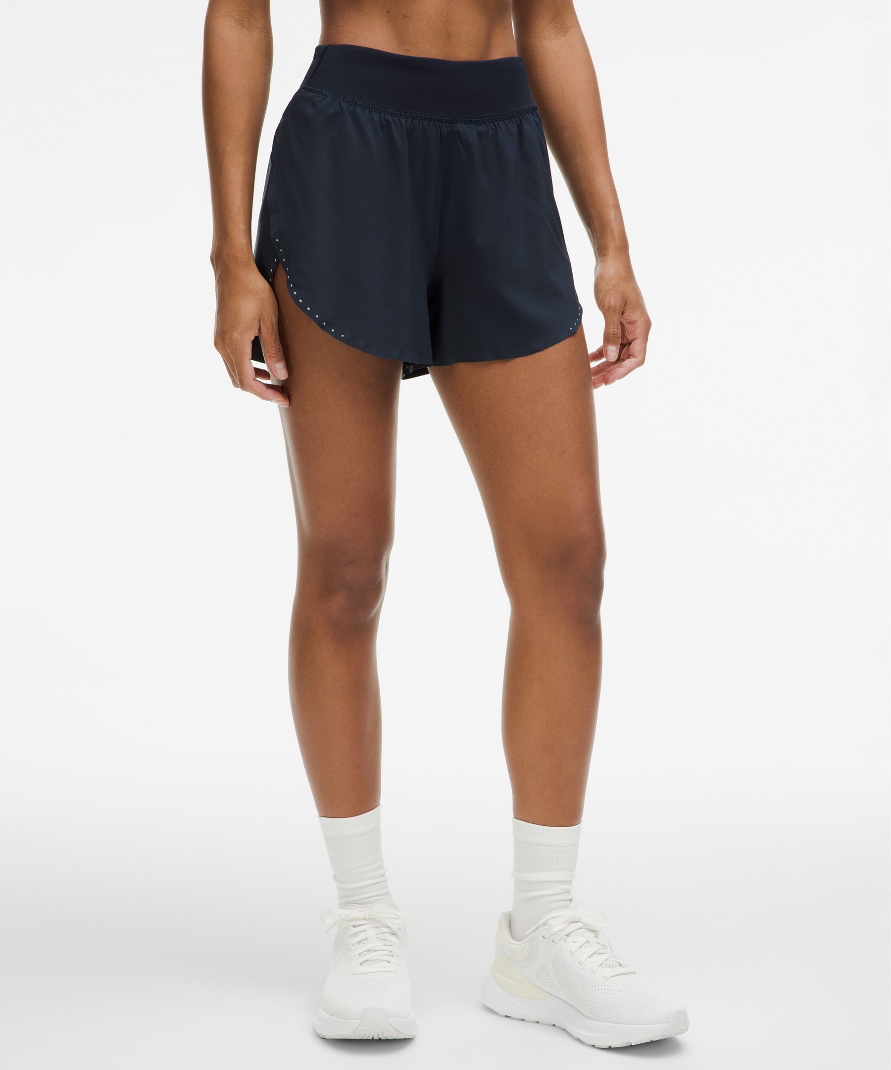 Lululemon Fast and Free Reflective High-Rise Classic-Fit Short 3 - Lip  Gloss - lulu fanatics