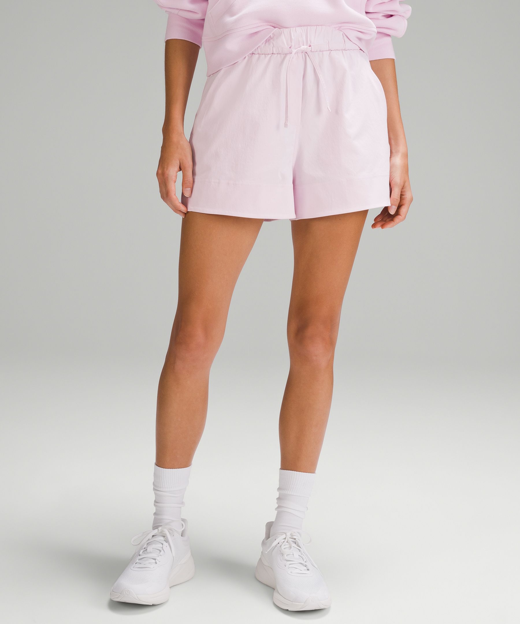 Lululemon Cinchable Waist High-rise Woven Shorts 3.5"