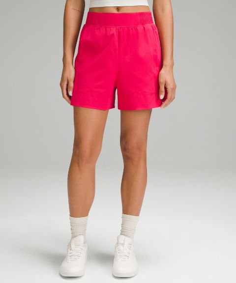 Женские шорты Lululemon Stretch Woven с завышенной талией