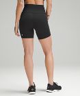 Wunder Train High-Rise Short with Pockets 6"