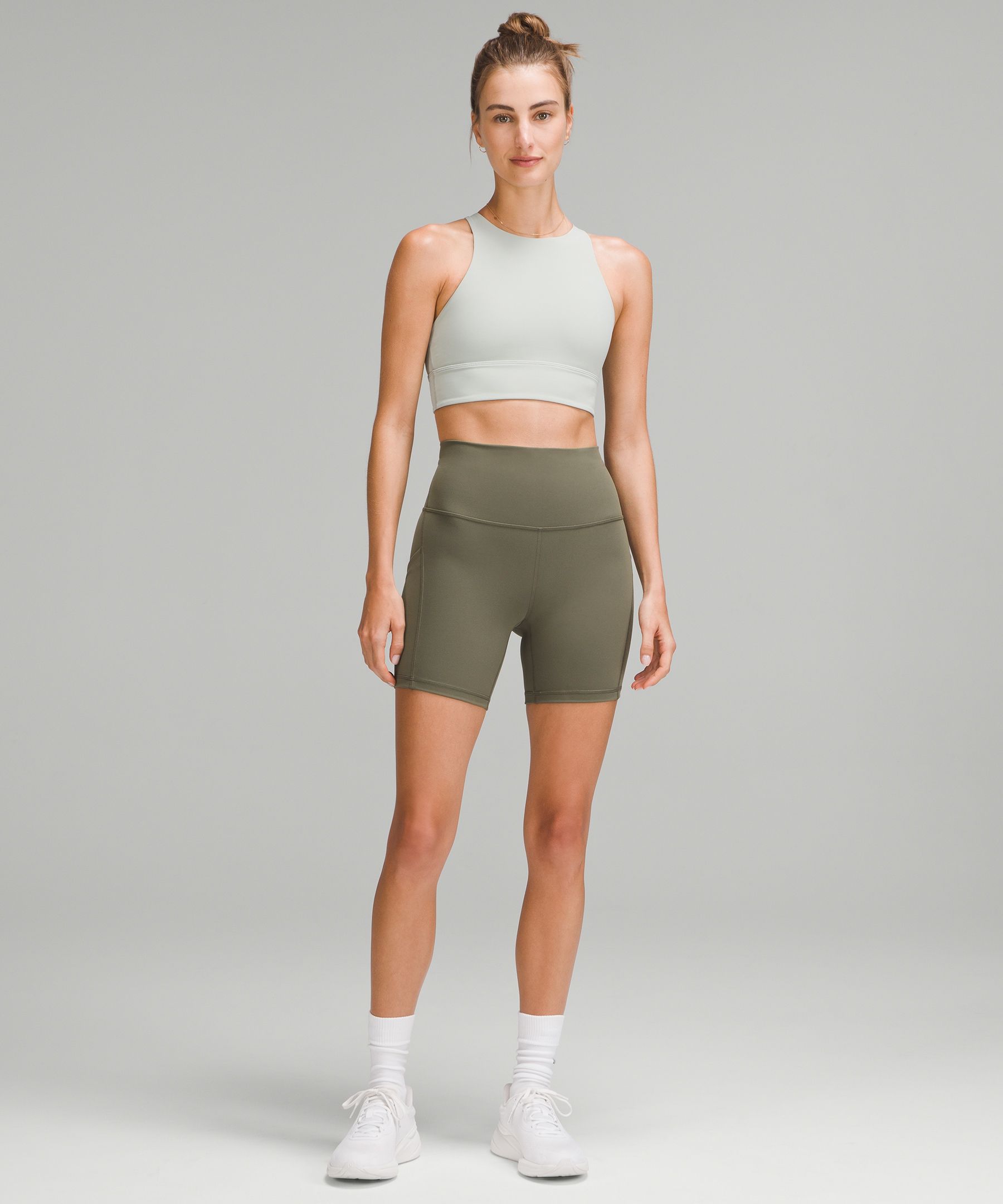 Wunder Train High-Rise Short with Pockets 6"