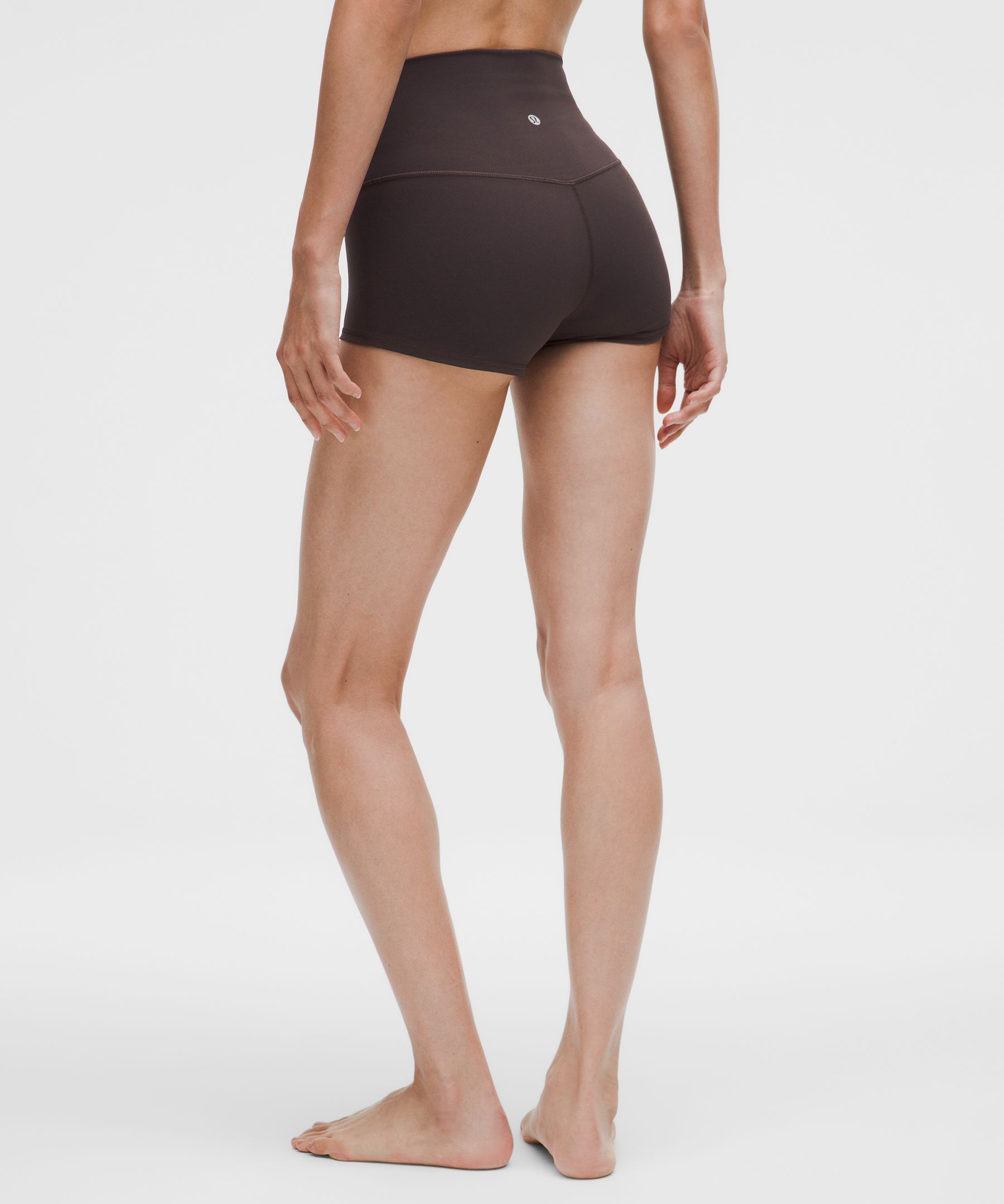 Lululemon Align™ High-rise Short 2" In Brown