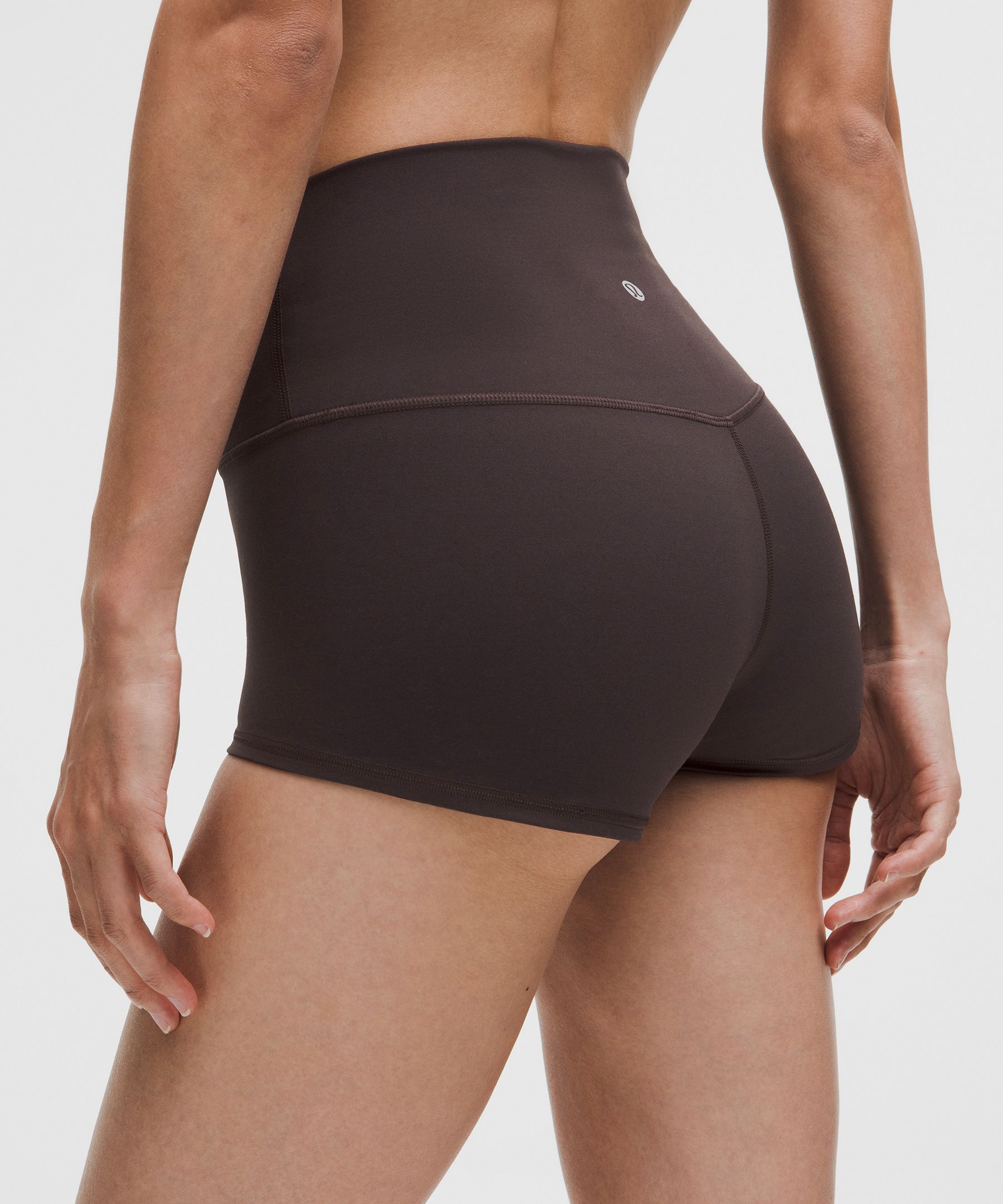 Lululemon Align™ High-rise Short 2" In Brown