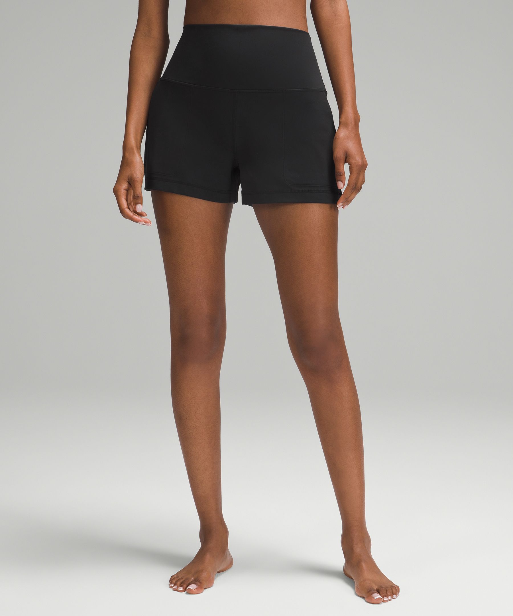 Lululemon high store rise shorts