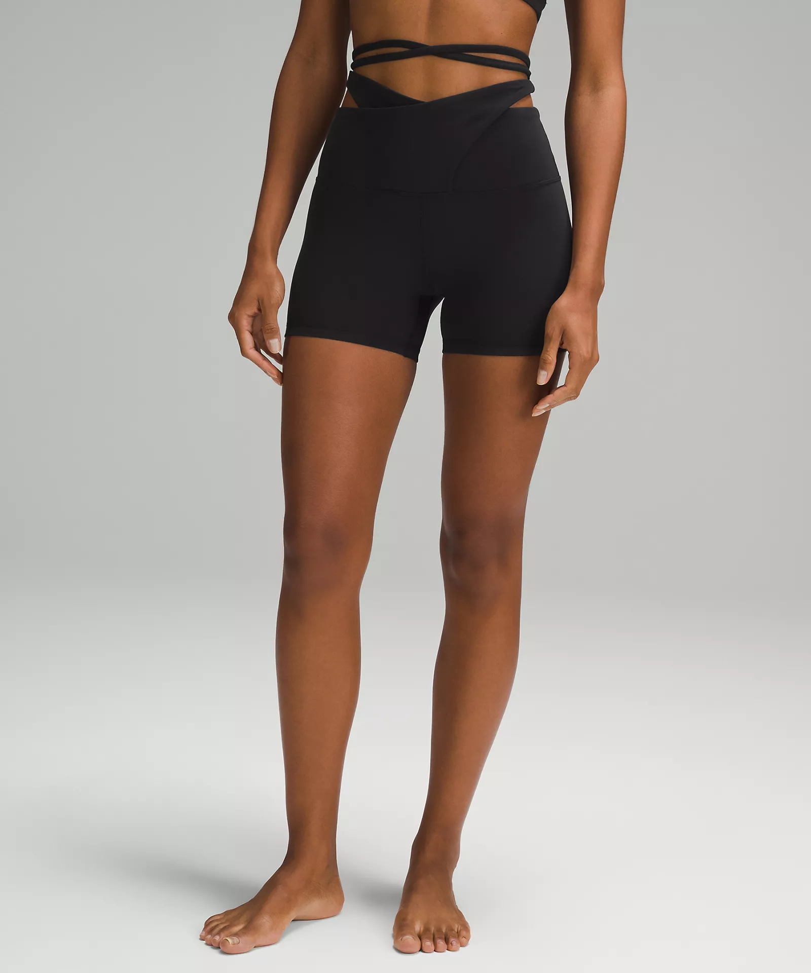  IUGA Biker Shorts Women 6/8 Workout Shorts Womens
