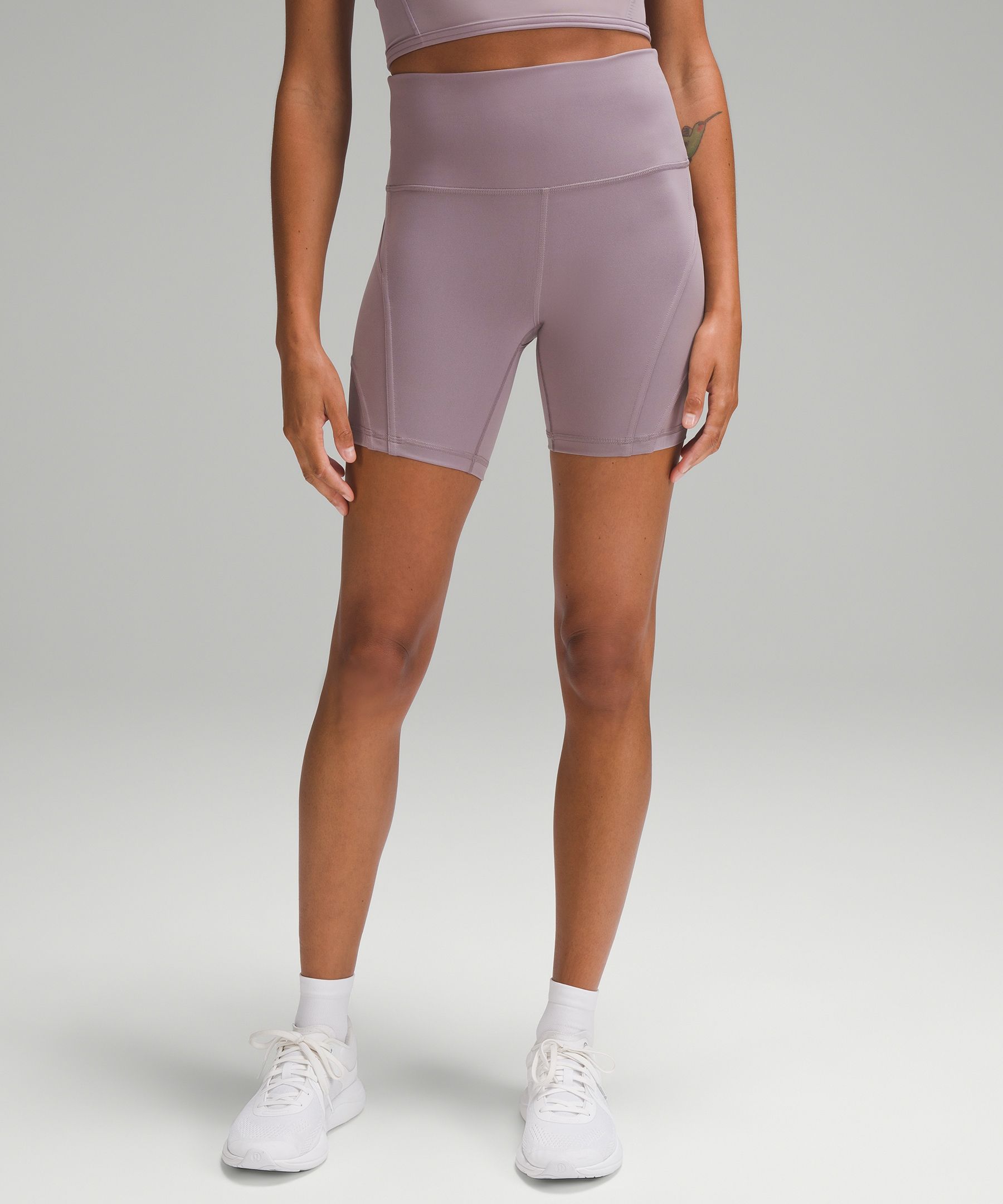 Lululemon Wunder Train Mesh Panel High-Rise Short 6