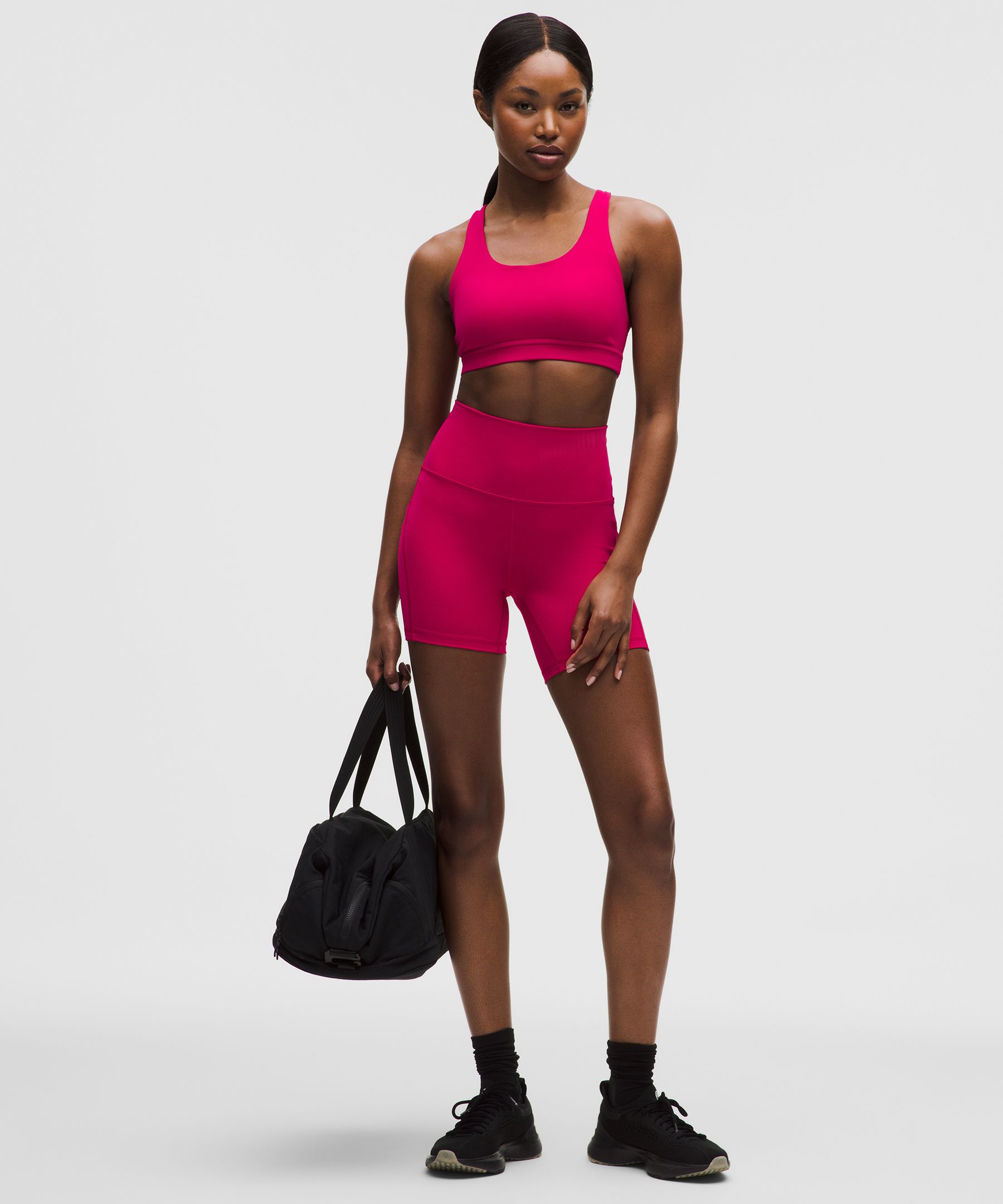 Wunder Train High-Rise Short with Pockets 6"
