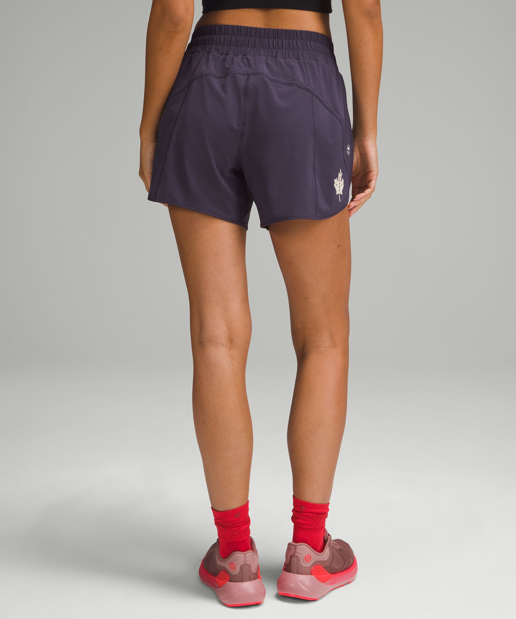 Team Canada Track That Mid-Rise Lined Short 5" *COC Logo | Women's Shorts