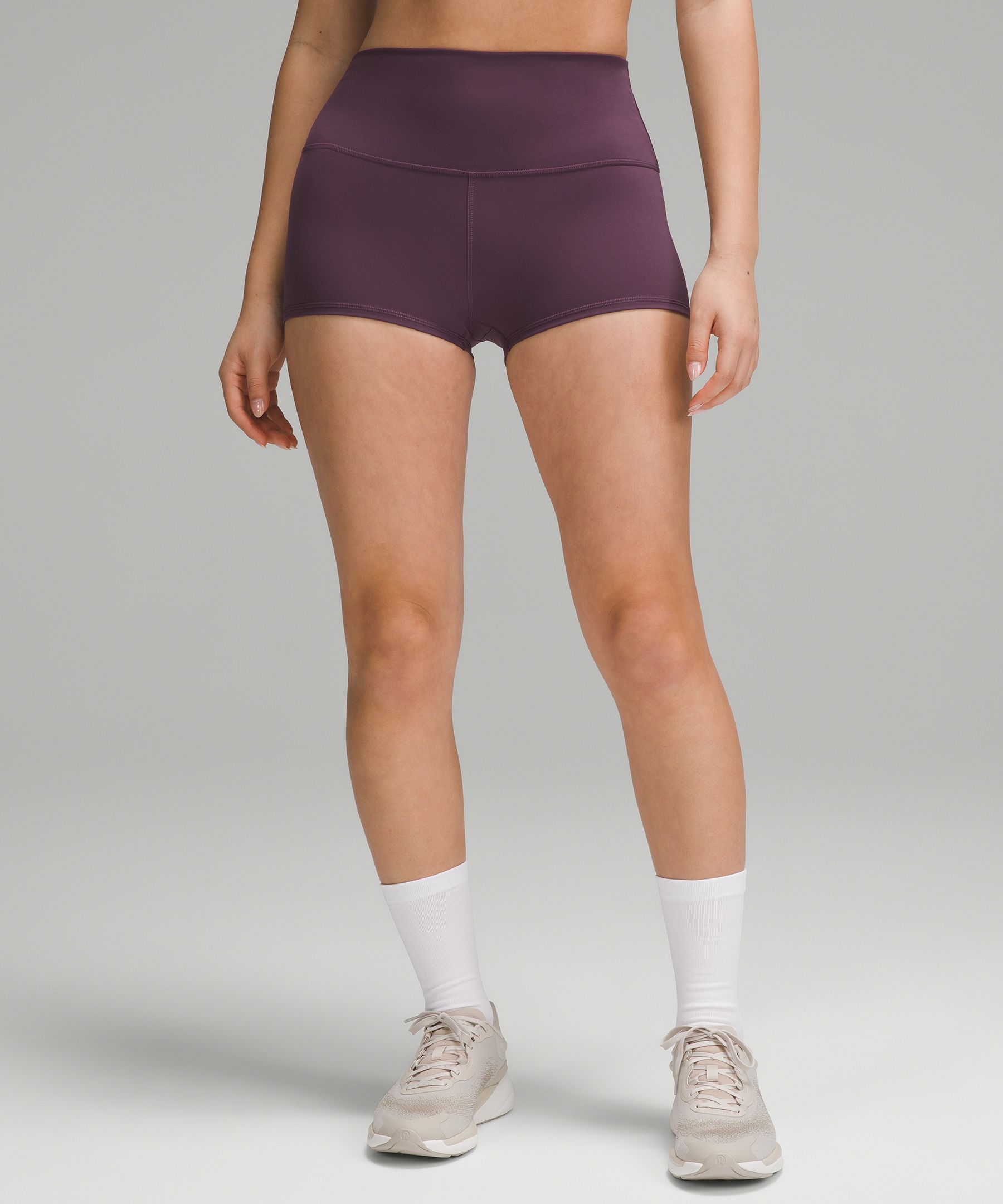 Women's Summer Elastic High-Waist Fitness Mini Shorts  Yoga shorts women, Womens  high waisted shorts, Workout shorts women