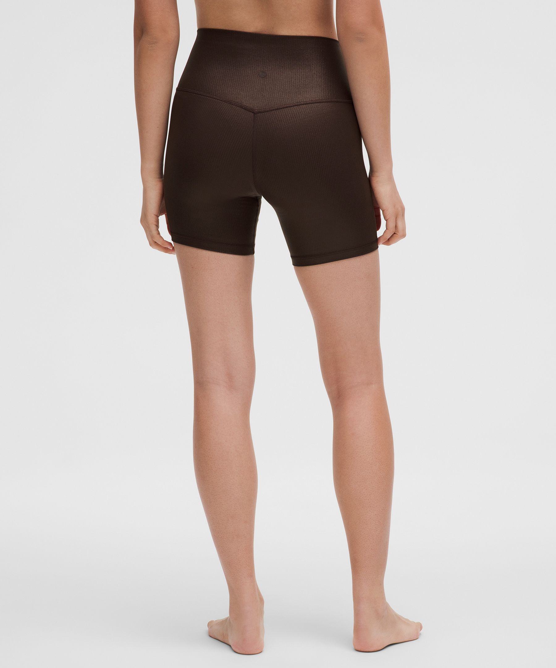 Lululemon Align™ High-rise Ribbed Short 6" Shine