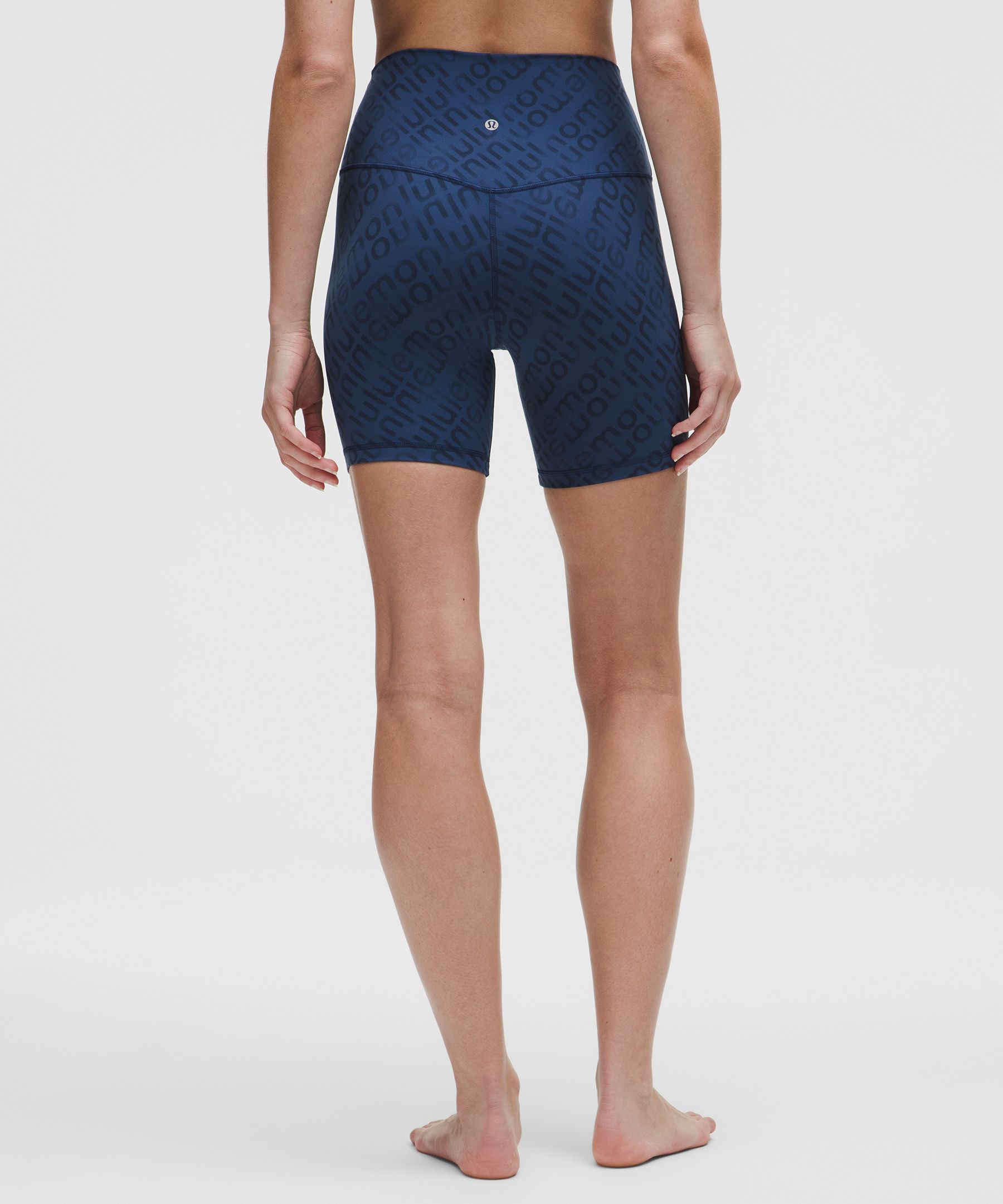 Lululemon Align™ High-rise Short 6" In Blue