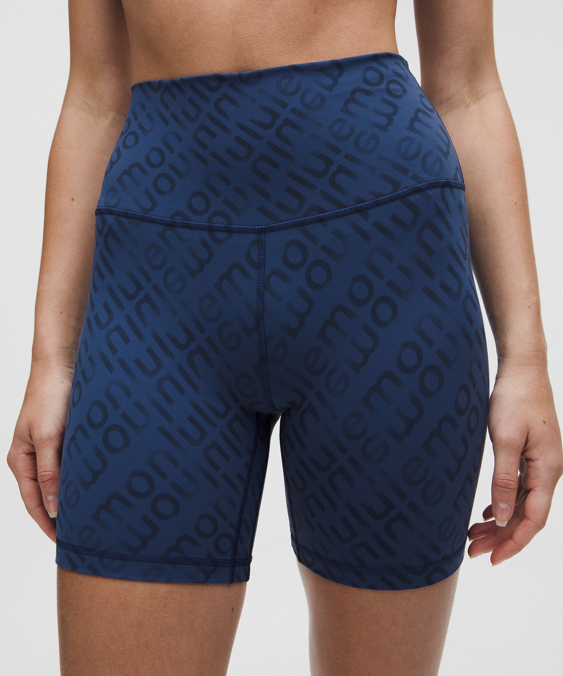 Lululemon Align™ High-rise Short 6" In Blue