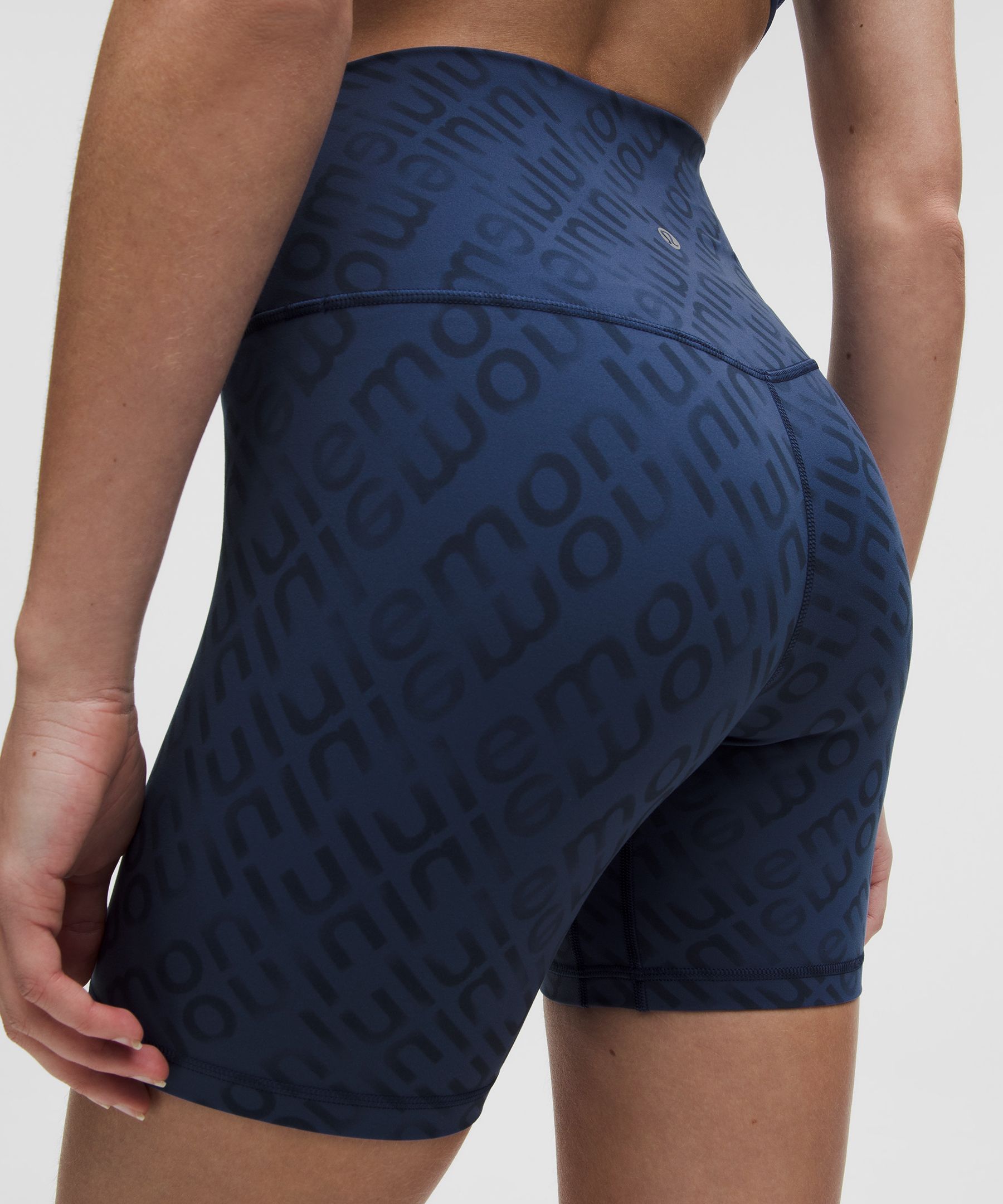 Lululemon Align™ High-rise Short 6" In Blue
