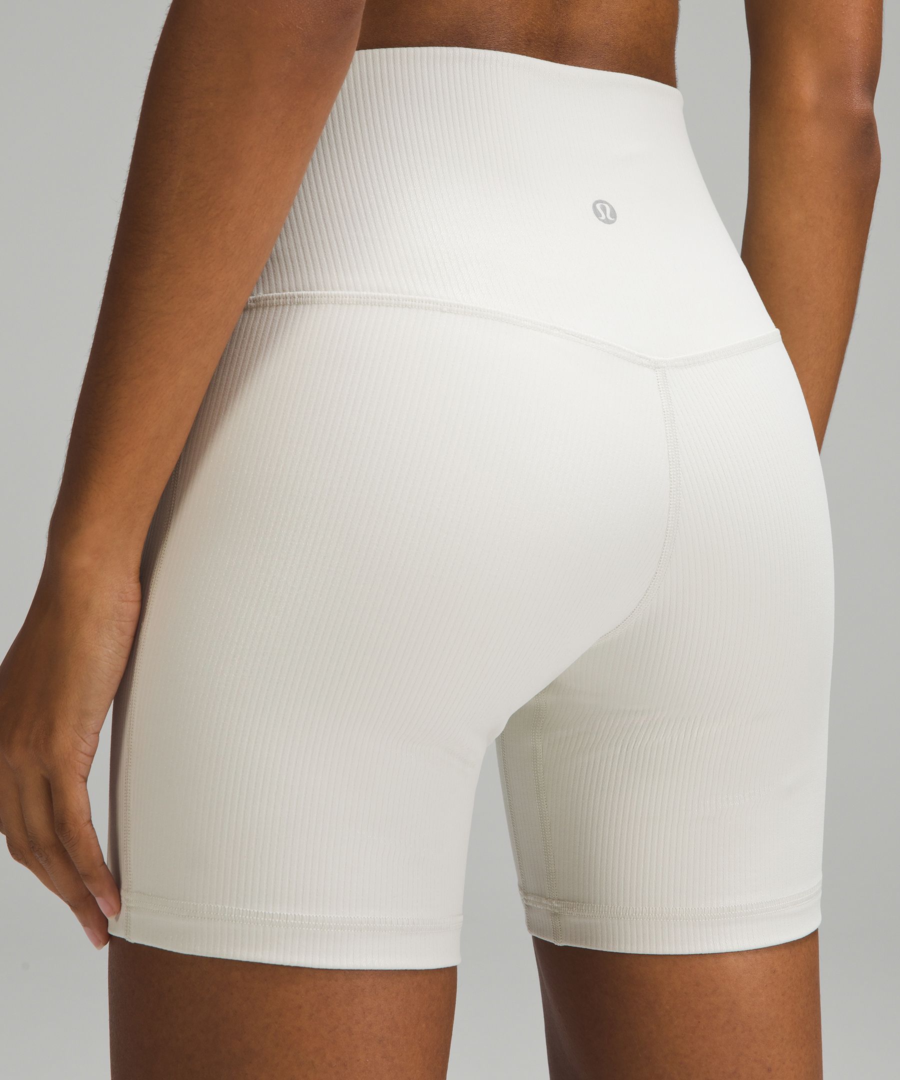 luluemon Align™ Ribbed High-Rise Short 6 *Shine