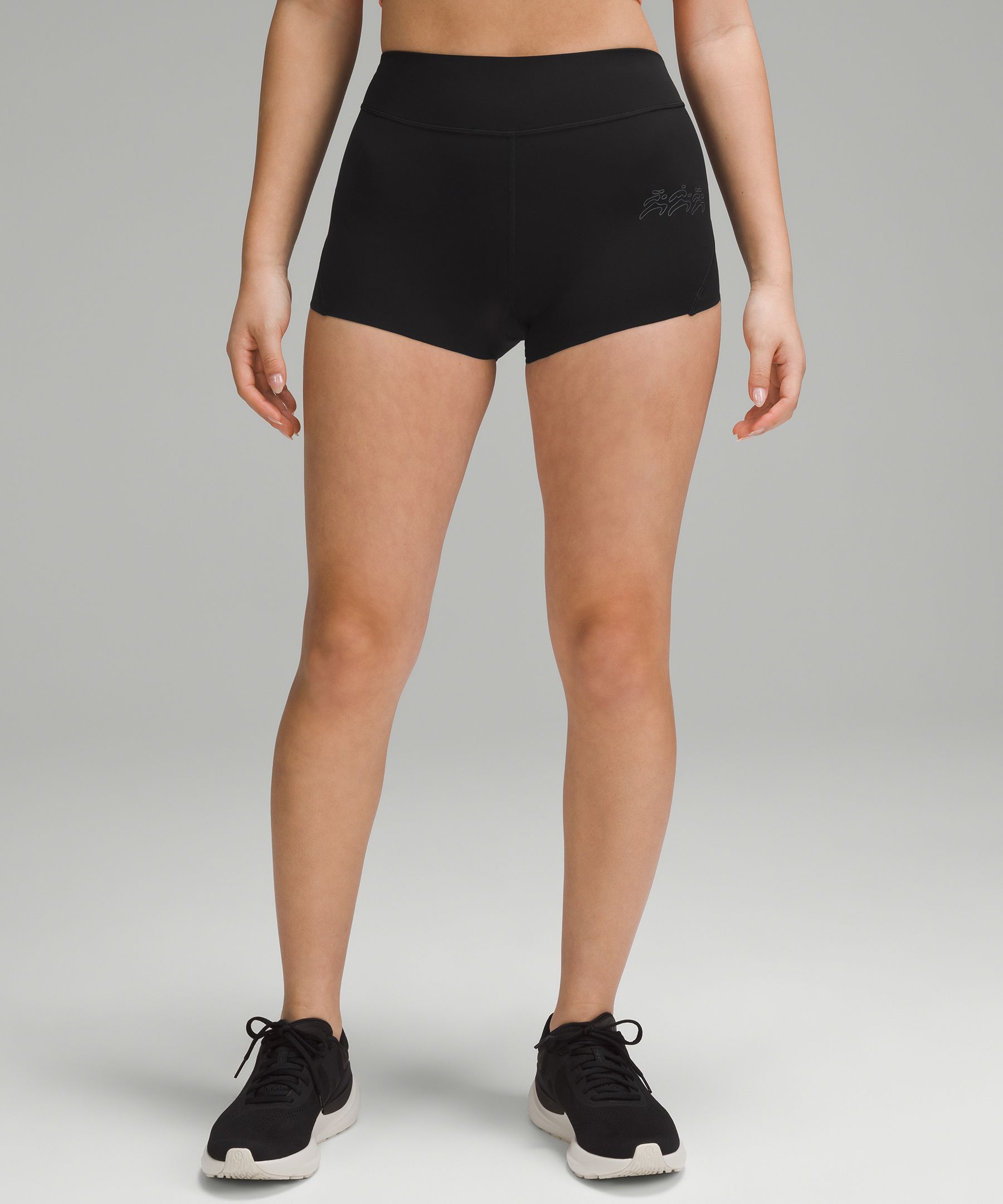 Shop Lululemon Nulux Tight-fit High-rise Track Shorts 2.5"