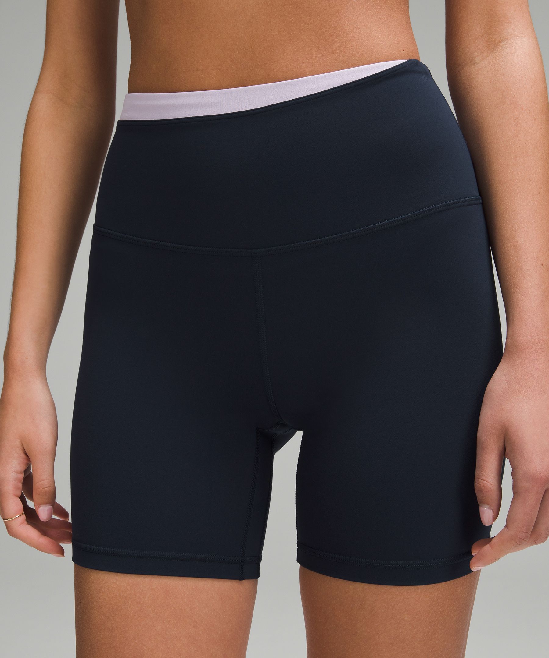 Shop Lululemon Align™ High-rise Shorts 6" Colour Block