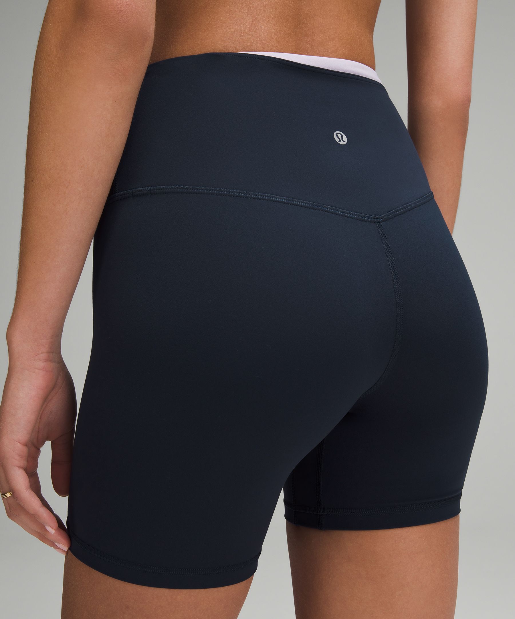 Shop Lululemon Align™ High-rise Shorts 6" Colour Block