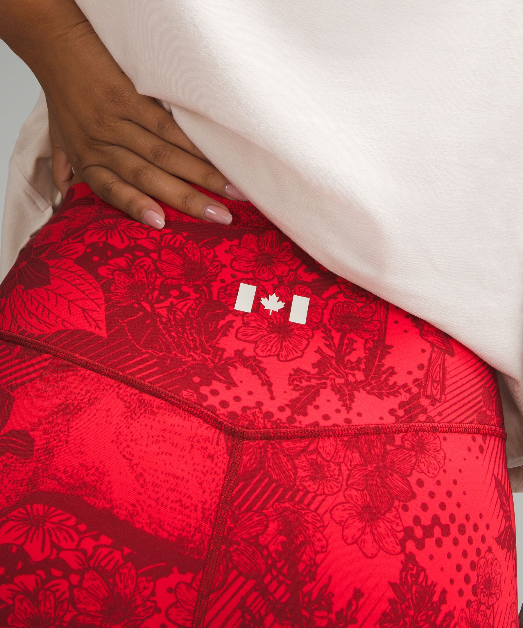 Team Canada lululemon Align™ High-Rise Short 6" *COC Logo | Women's Shorts