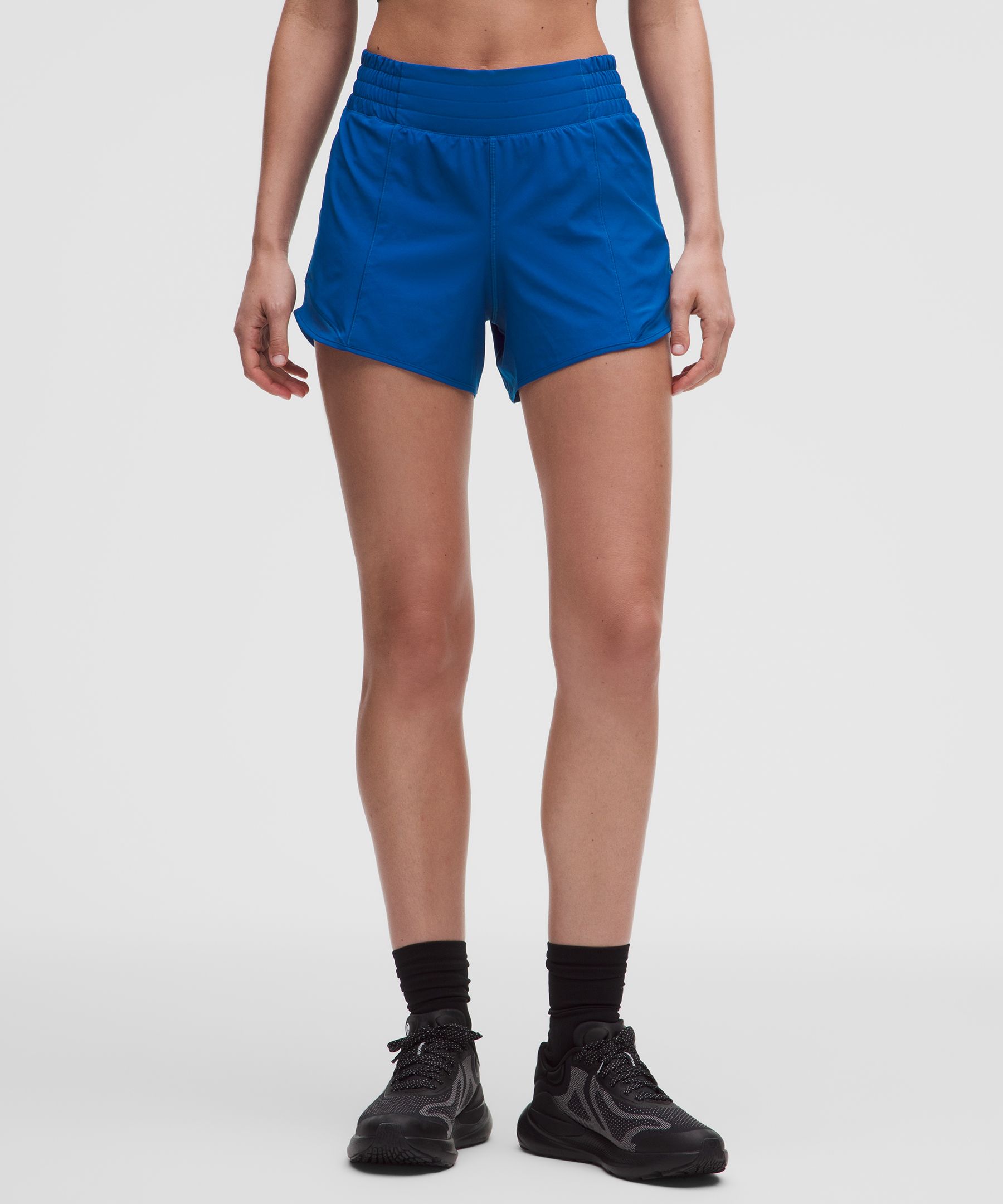 Shorts Hotty Hot con forro y tiro alto 4"