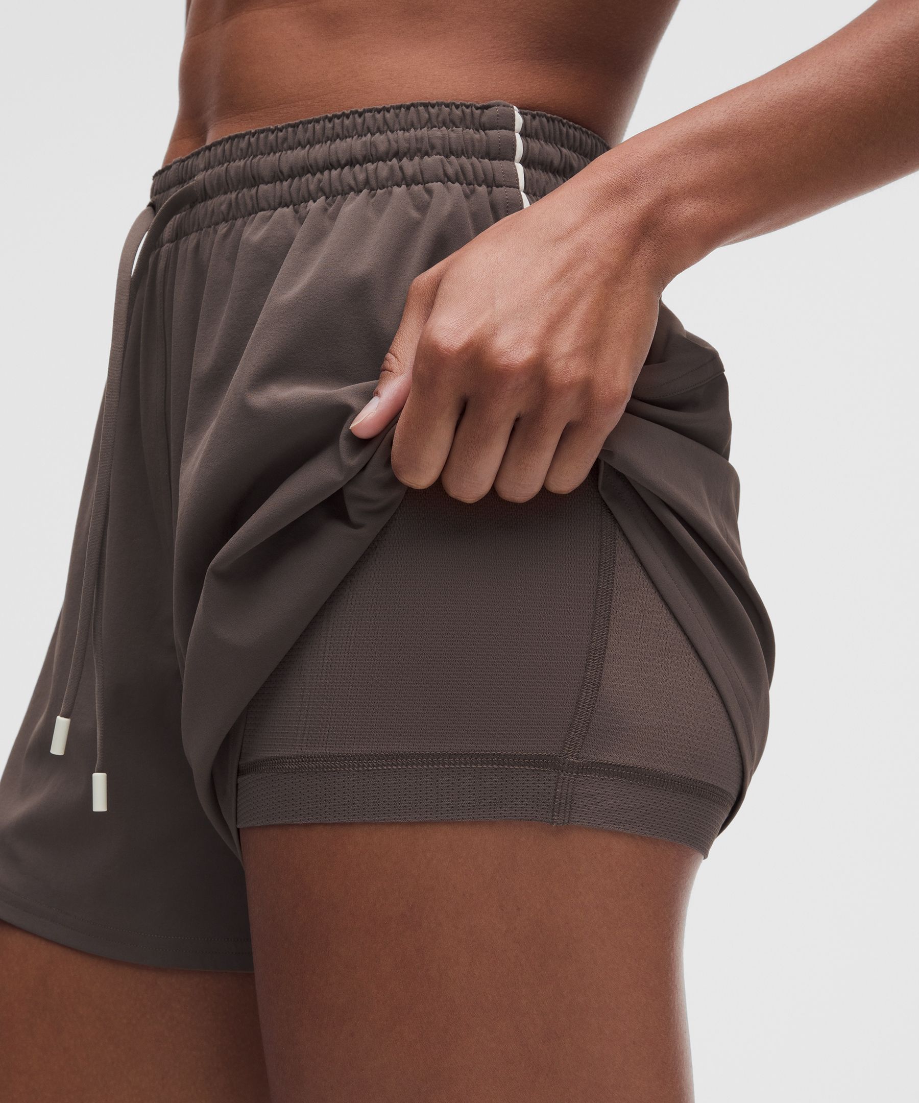 Court Rival Shorts mit hohem Bund 8&nbsp;cm