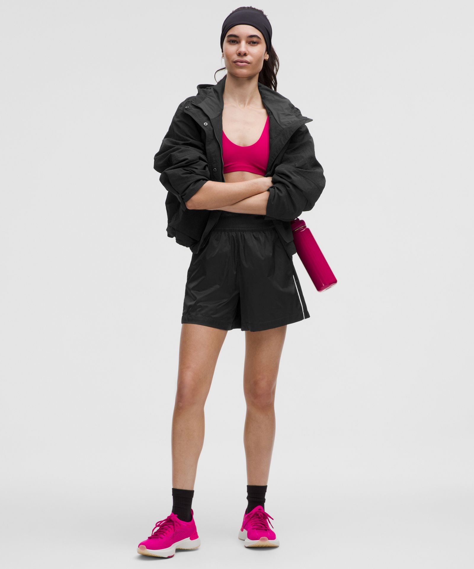 Женские шорты Lululemon Stretch Satin Nylon 5 — фото 2
