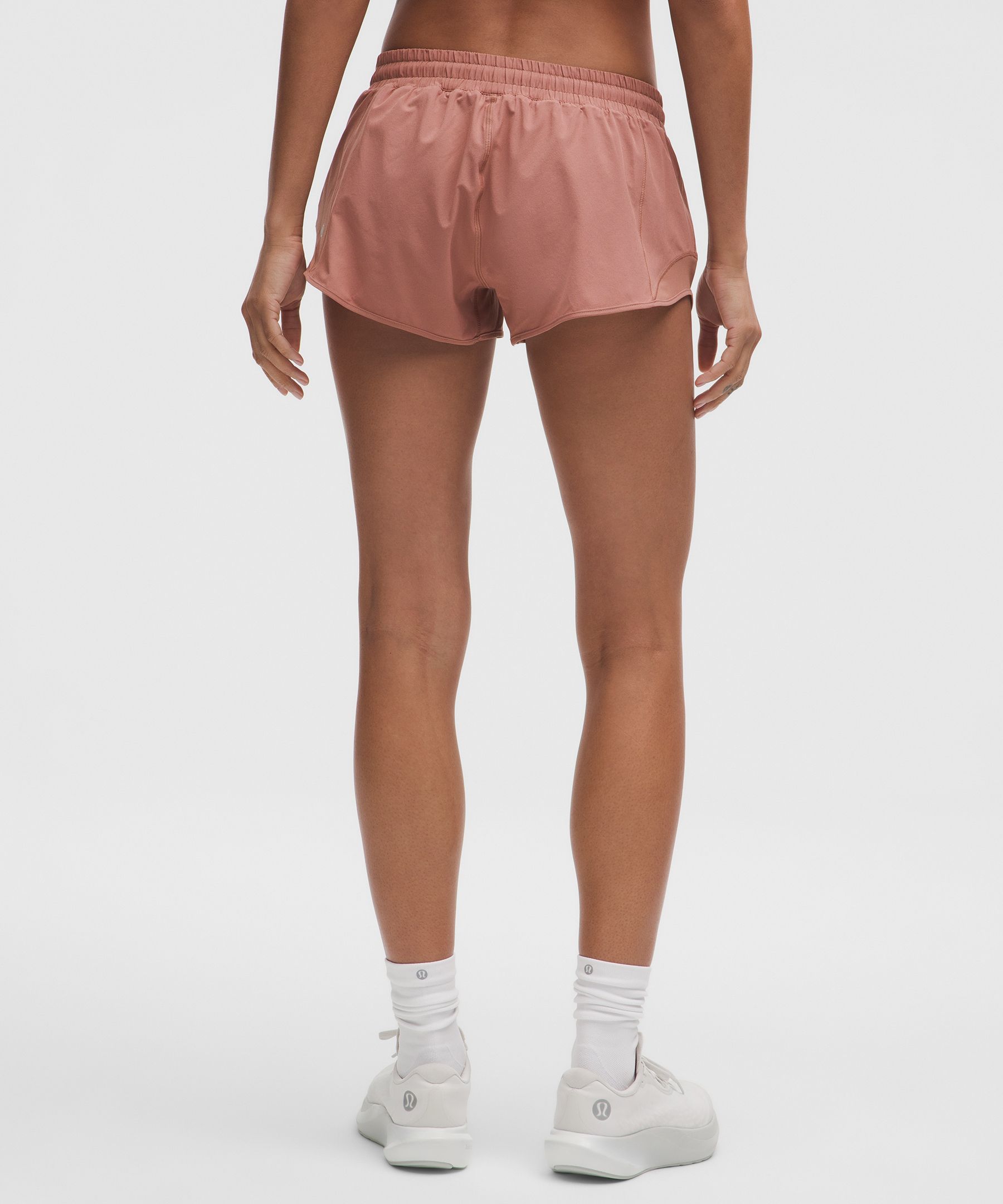 Lululemon Hotty Hot Low-rise Lined Short 2.5" In Pink