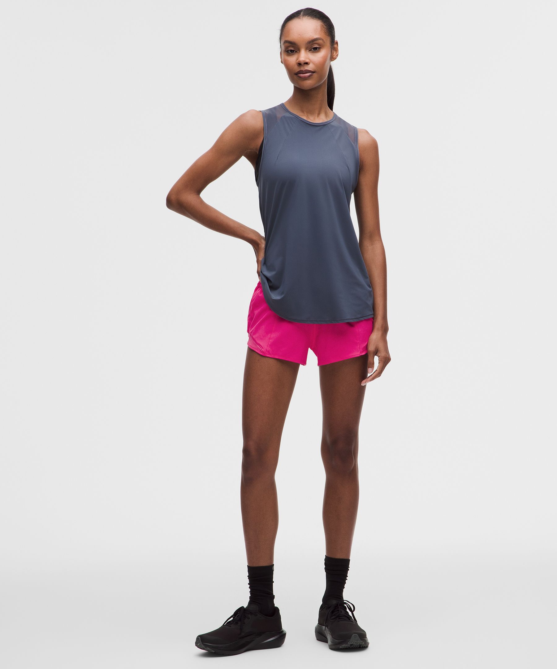 Shorts Hotty Hot de tiro bajo con forro interior 2.5"