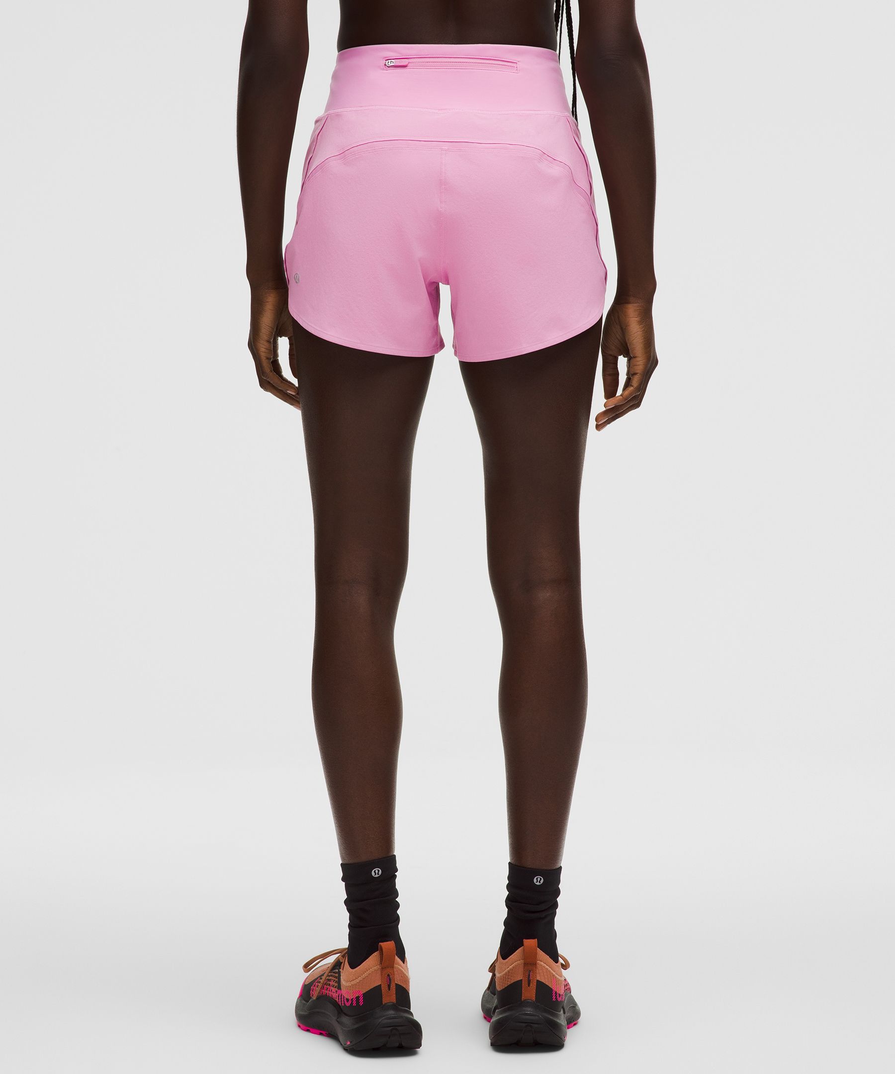 Lululemon Speed Up High-rise Short 4" In Pink