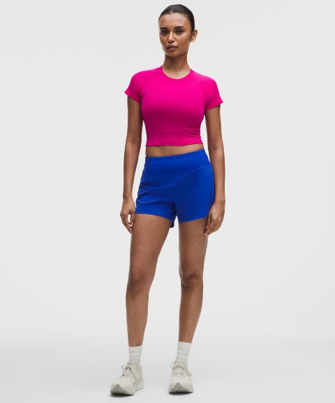 Женские шорты Lululemon Speed Up с высокой посадкой