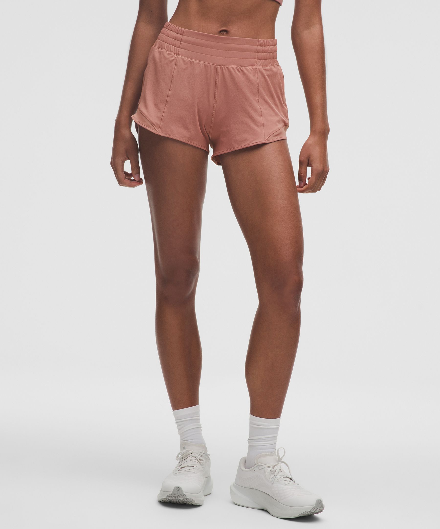Lululemon Hotty Hot High-rise Lined Short 2.5" In Pink